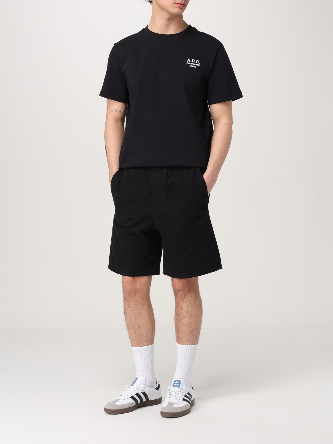 A.P.C. SHORTS: Short men A.P.C., Black - Img 2