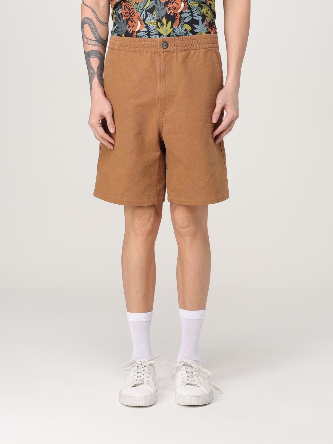 A.P.C. SHORTS: Short men A.P.C., Tobacco - Img 1