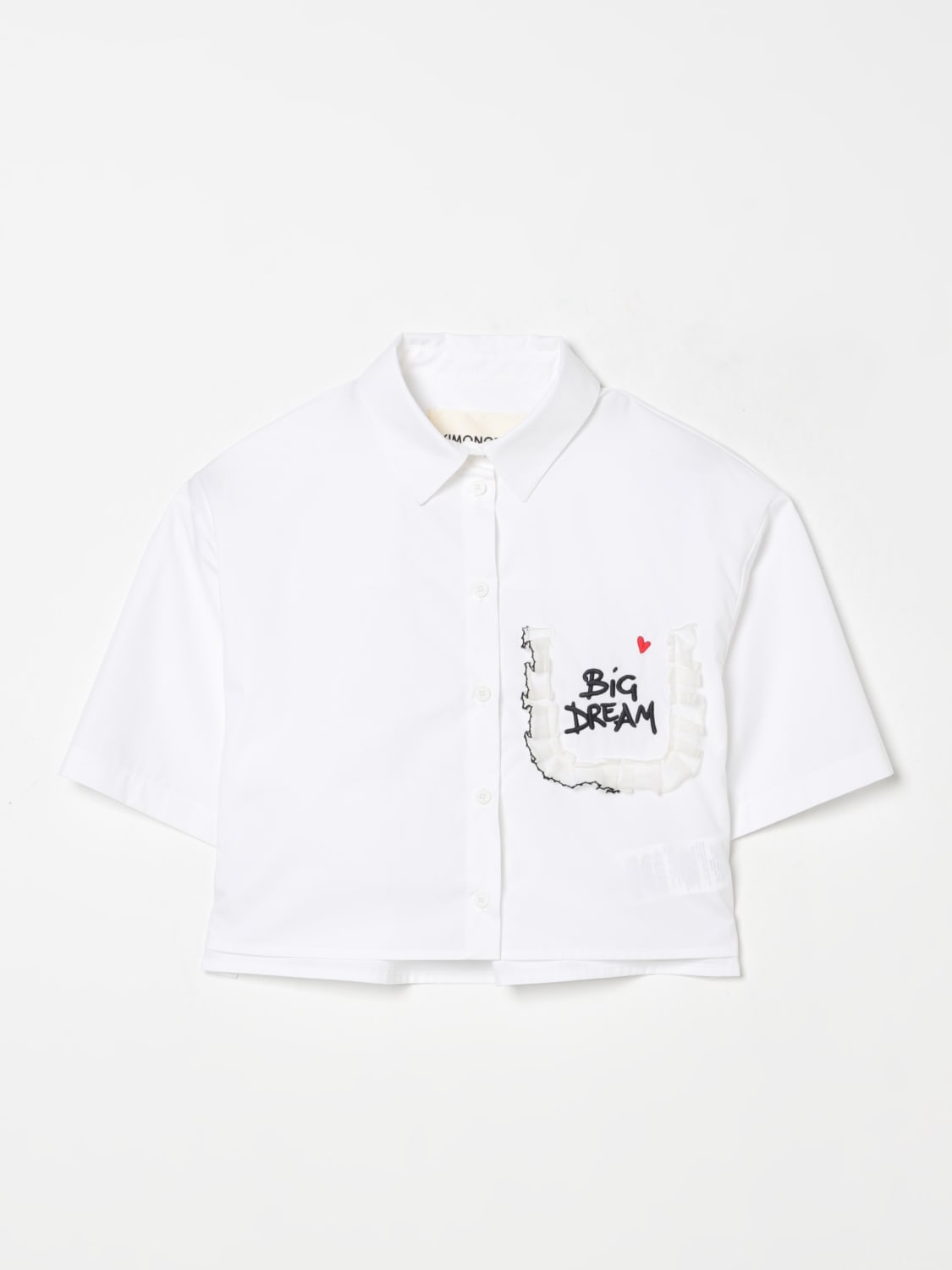 SIMONETTA BLUSE: Bluse kinder Simonetta, Weiß - Img 1