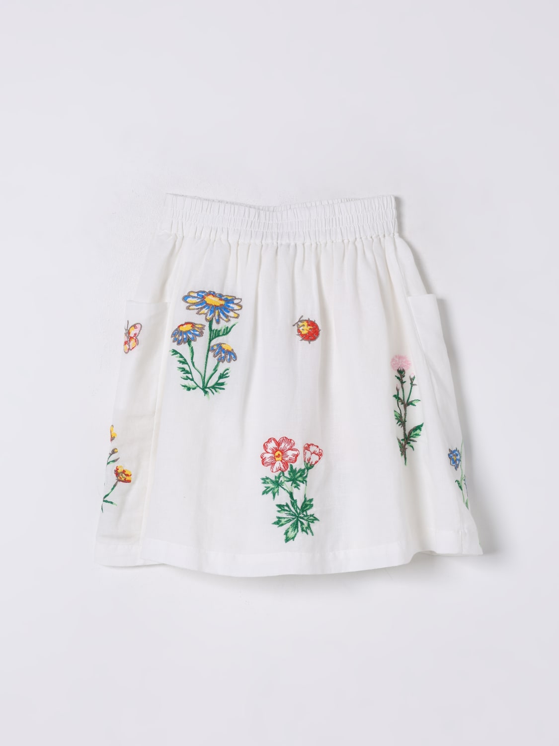 STELLA MCCARTNEY KIDS SKIRT: Skirt kids Stella McCartney Kids, Yellow Cream - Img 1