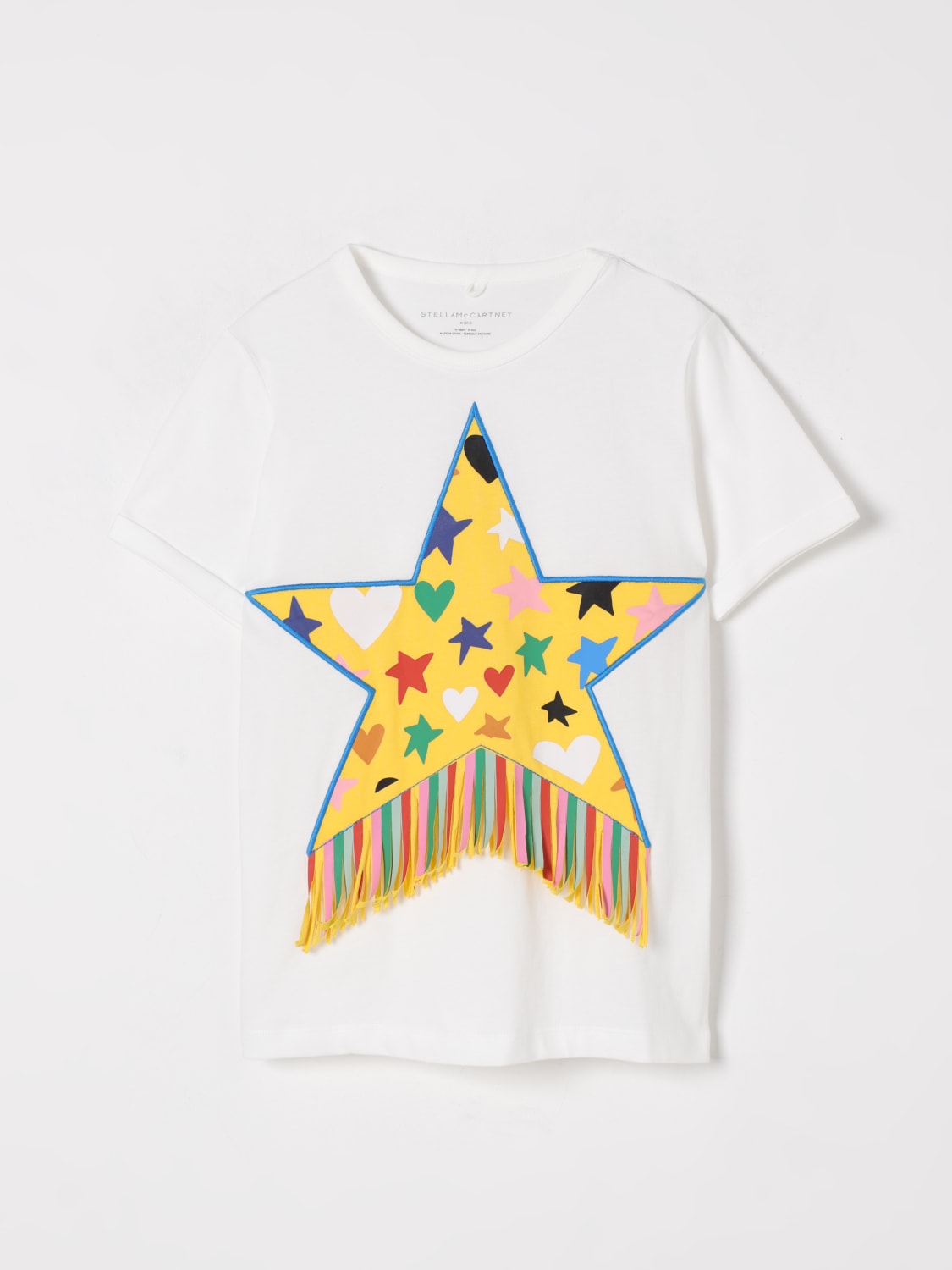 STELLA MCCARTNEY KIDS T-SHIRT: T-shirt kids Stella McCartney Kids, Ivory - Img 1