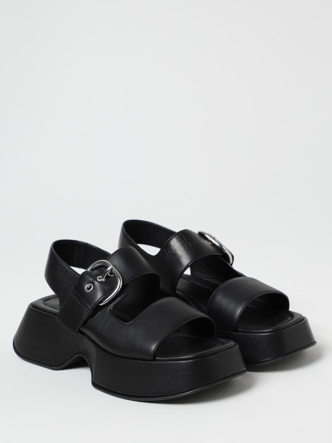 VIC MATIÉ SANDALES À TALONS: Chaussures femme Vic MatiÉ, Noir - Img 2