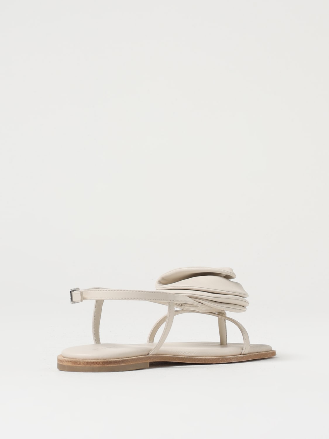 シューズ・サンダルその他 VIC MATIE Woman Flat sandals Cream 1G3760DG42G200 112 VIC MATIÉ: Shoes woman - Cream | Vic Matié flat sandals