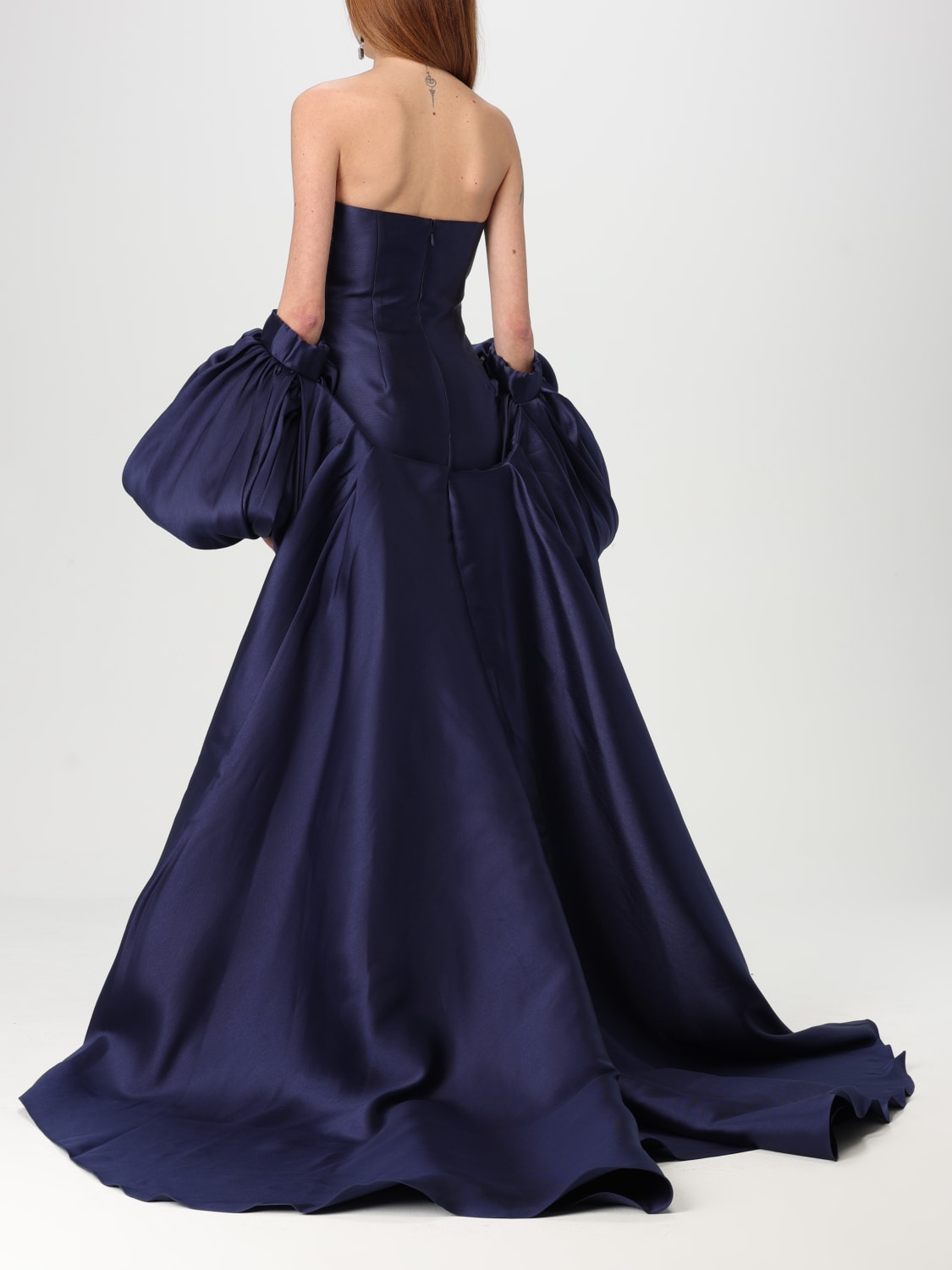 ワンピース SOLACE LONDON Woman Dress Navy OS38004 NAVY The Lea Maxi Dress in Navy – Solace London