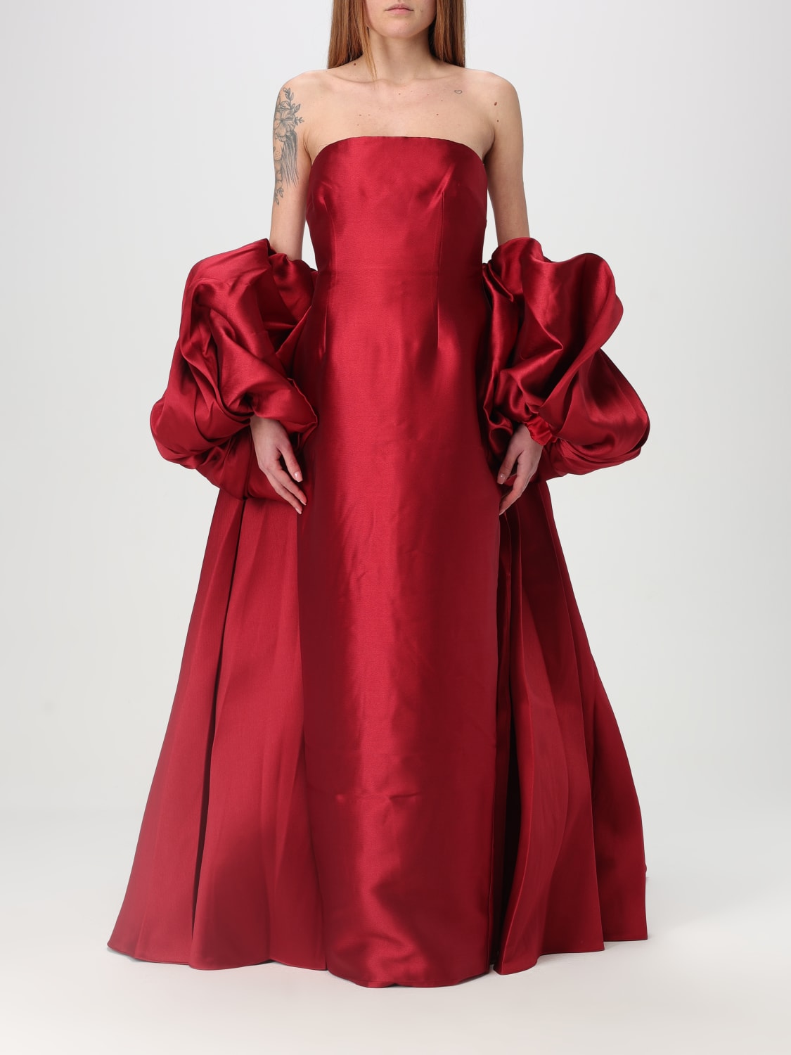 SOLACE LONDON ドレス: ドレス レディース Solace London, バーガンディー - Img 1