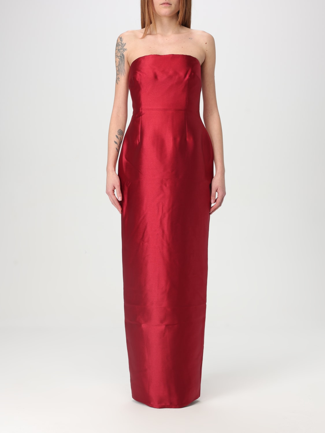 SOLACE LONDON ドレス: ドレス レディース Solace London, バーガンディー - Img 5