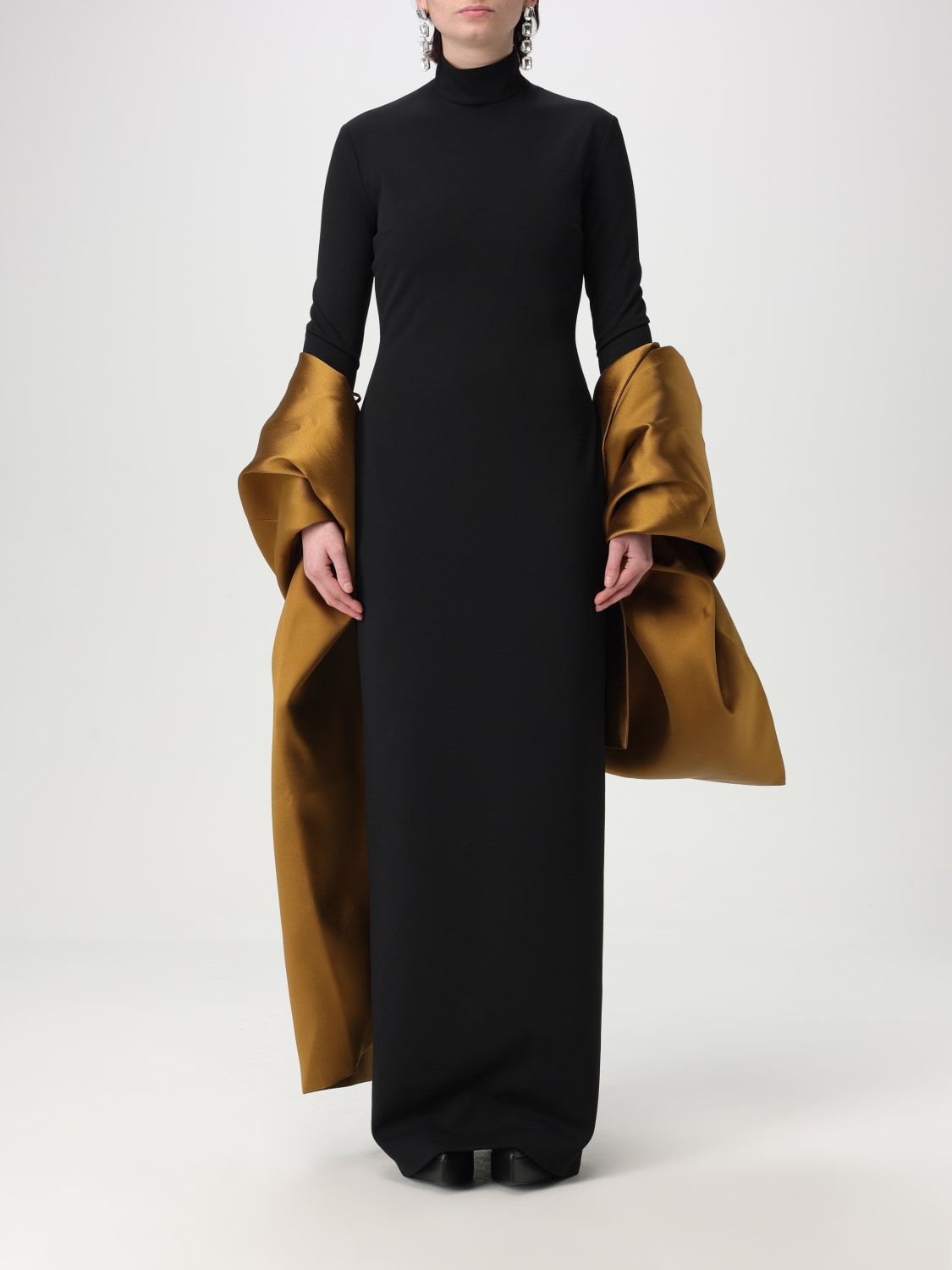 ワンピース SOLACE LONDON Woman Dress Gold OS38017 GOLD/BLACK SOLACE LONDON: Dress woman - Gold | Solace London dress
