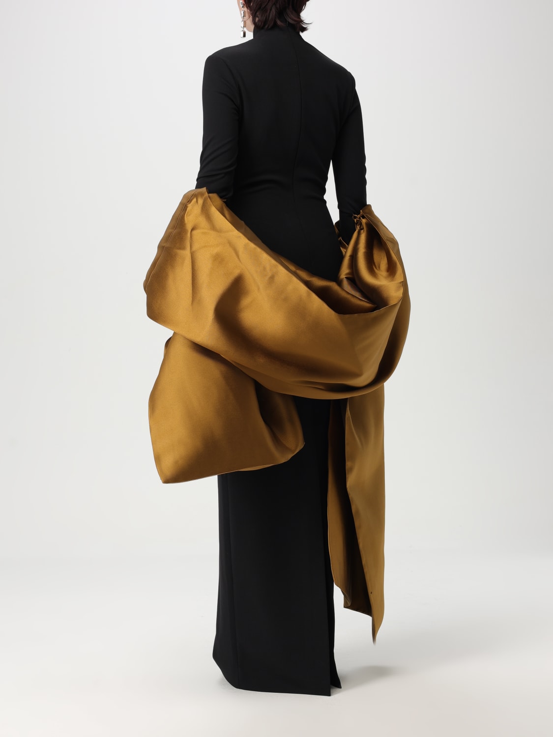 ワンピース SOLACE LONDON Woman Dress Gold OS38017 GOLD/BLACK SOLACE LONDON: Dress woman - Gold | Solace London dress