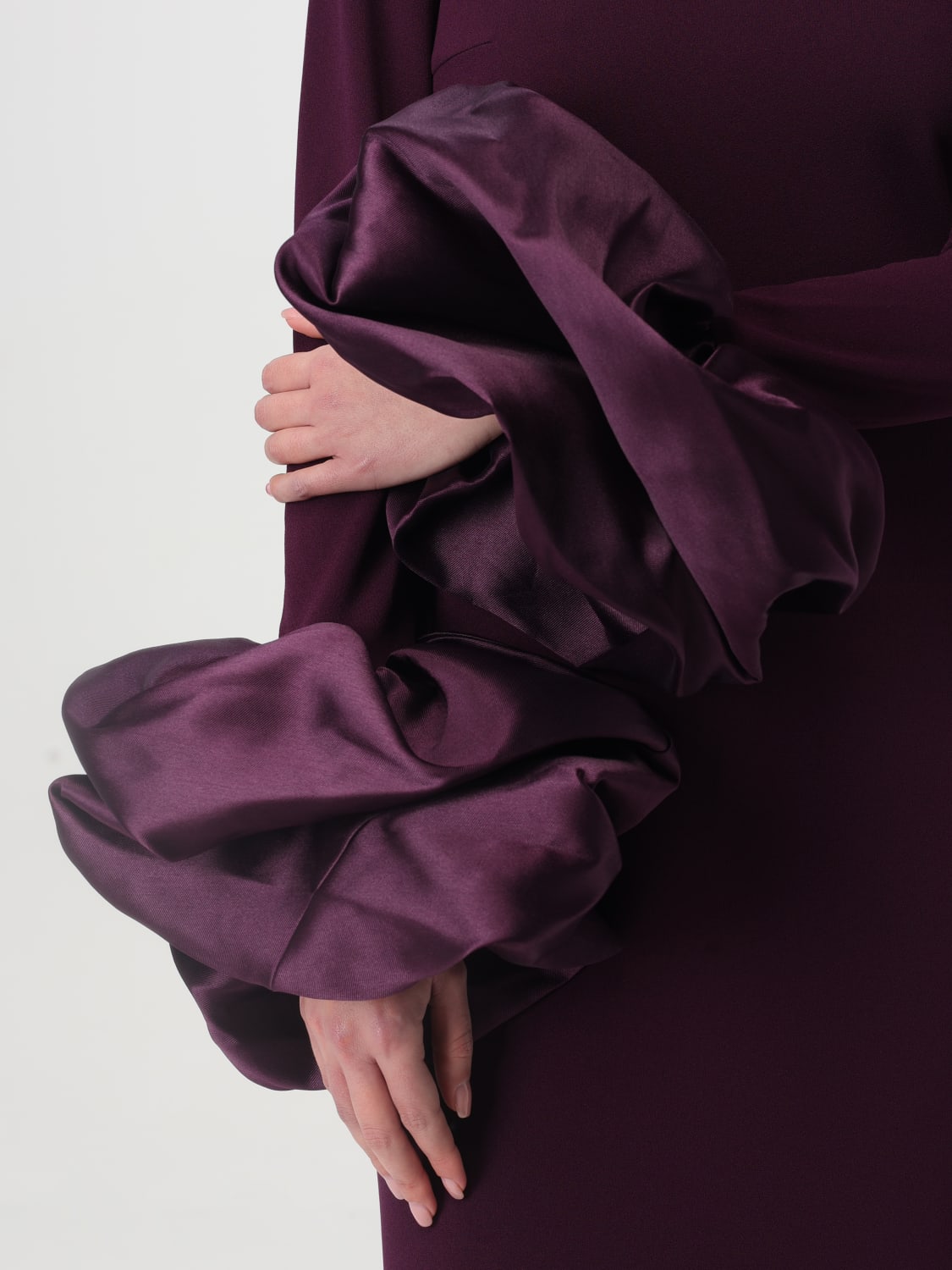 ワンピース SOLACE LONDON Woman Dress Plum OS38035 PLUM Solace London Outlet: Dress woman - Plum | Solace London