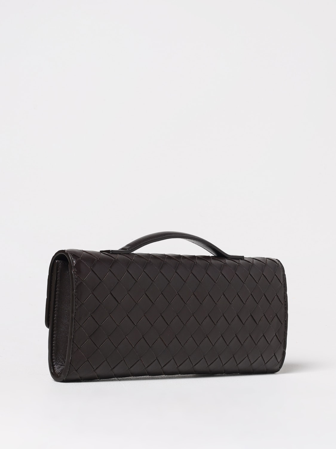 BOTTEGA VENETA POCHETTE: Sac porté épaule femme Bottega Veneta, Marron - Img 3