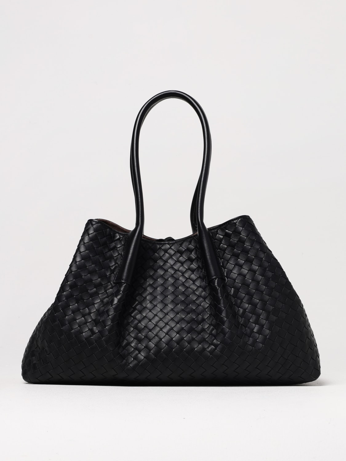 BOTTEGA VENETA SAC CABAS: Sac porté épaule femme Bottega Veneta, Noir - Img 1