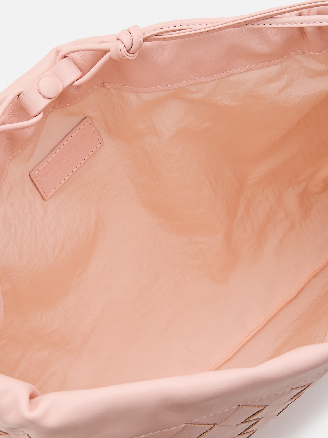 BOTTEGA VENETA: Shoulder bag woman - Pink | Bottega Veneta