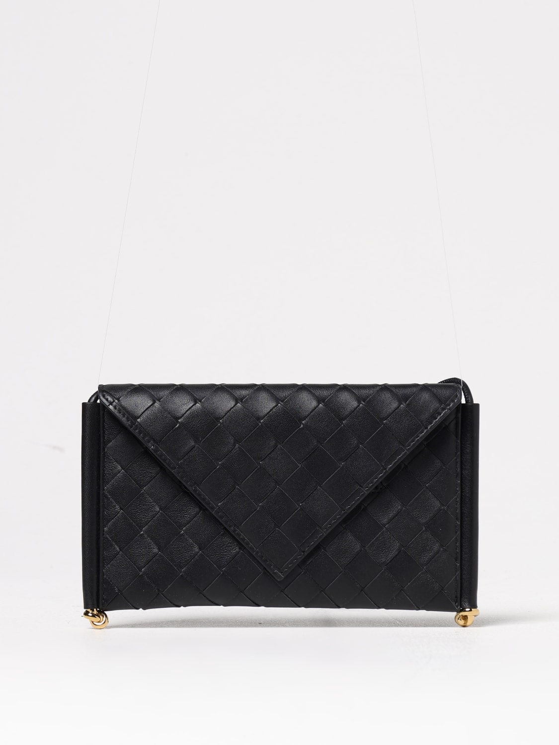 BOTTEGA VENETA MINI BAG: Shoulder bag woman Bottega Veneta, Black - Img 1