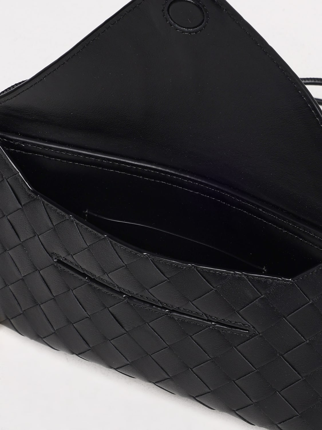 BOTTEGA VENETA MINI BAG: Shoulder bag woman Bottega Veneta, Black - Img 5