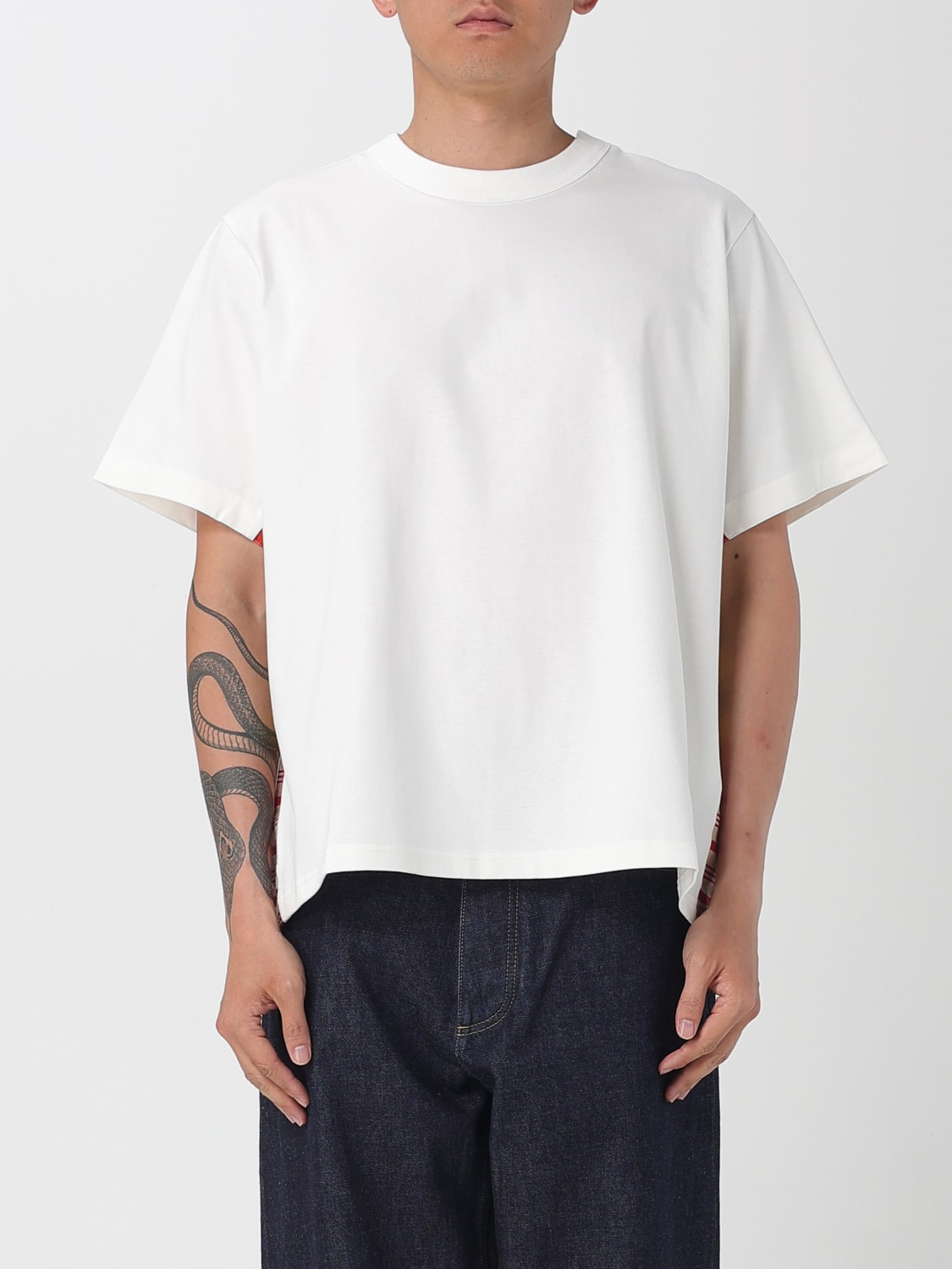 Tシャツ・カットソー BOTTEGA VENETA Men T-shirt White 816352V4ZL1 9310 BOTTEGA VENETA: T-shirt men - White | Bottega Veneta t-shirt