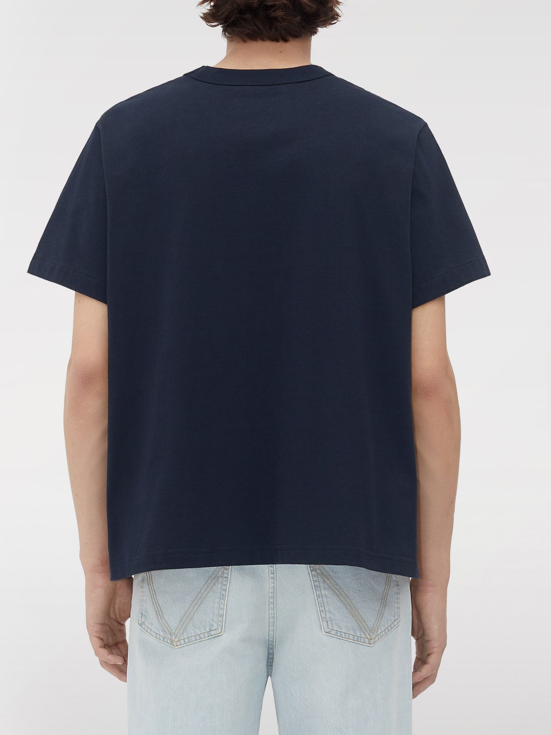 BOTTEGA VENETA T-SHIRT: T-shirt herren Bottega Veneta, Schwarz - Img 2