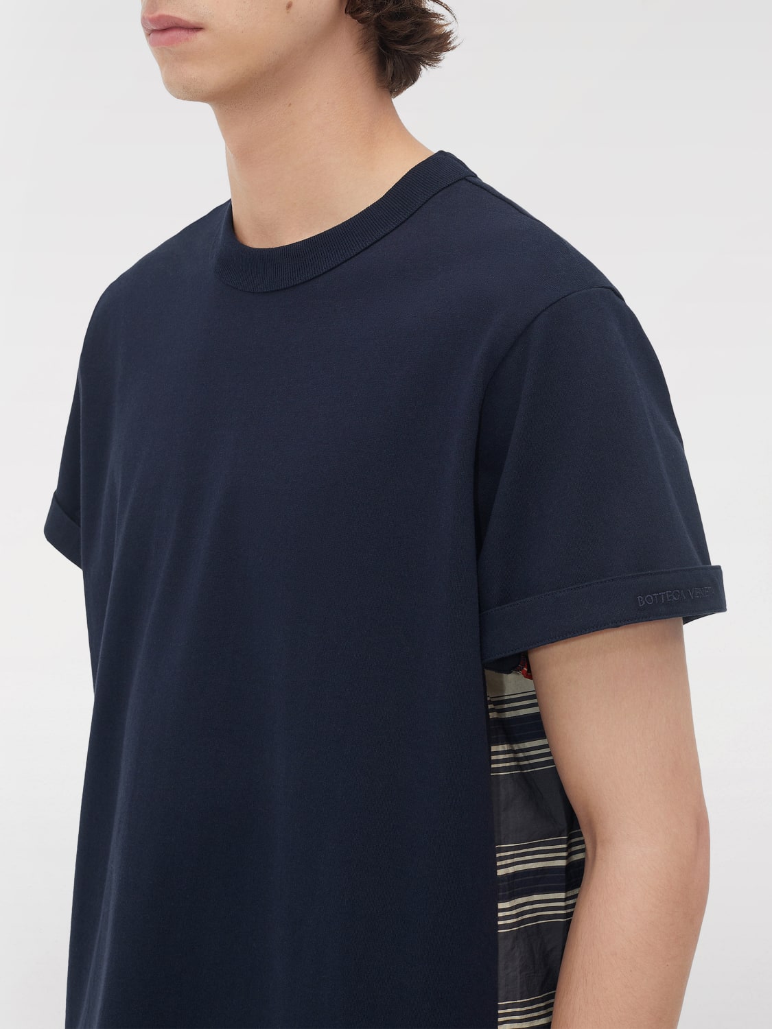 BOTTEGA VENETA T-SHIRT: T-shirt herren Bottega Veneta, Schwarz - Img 4