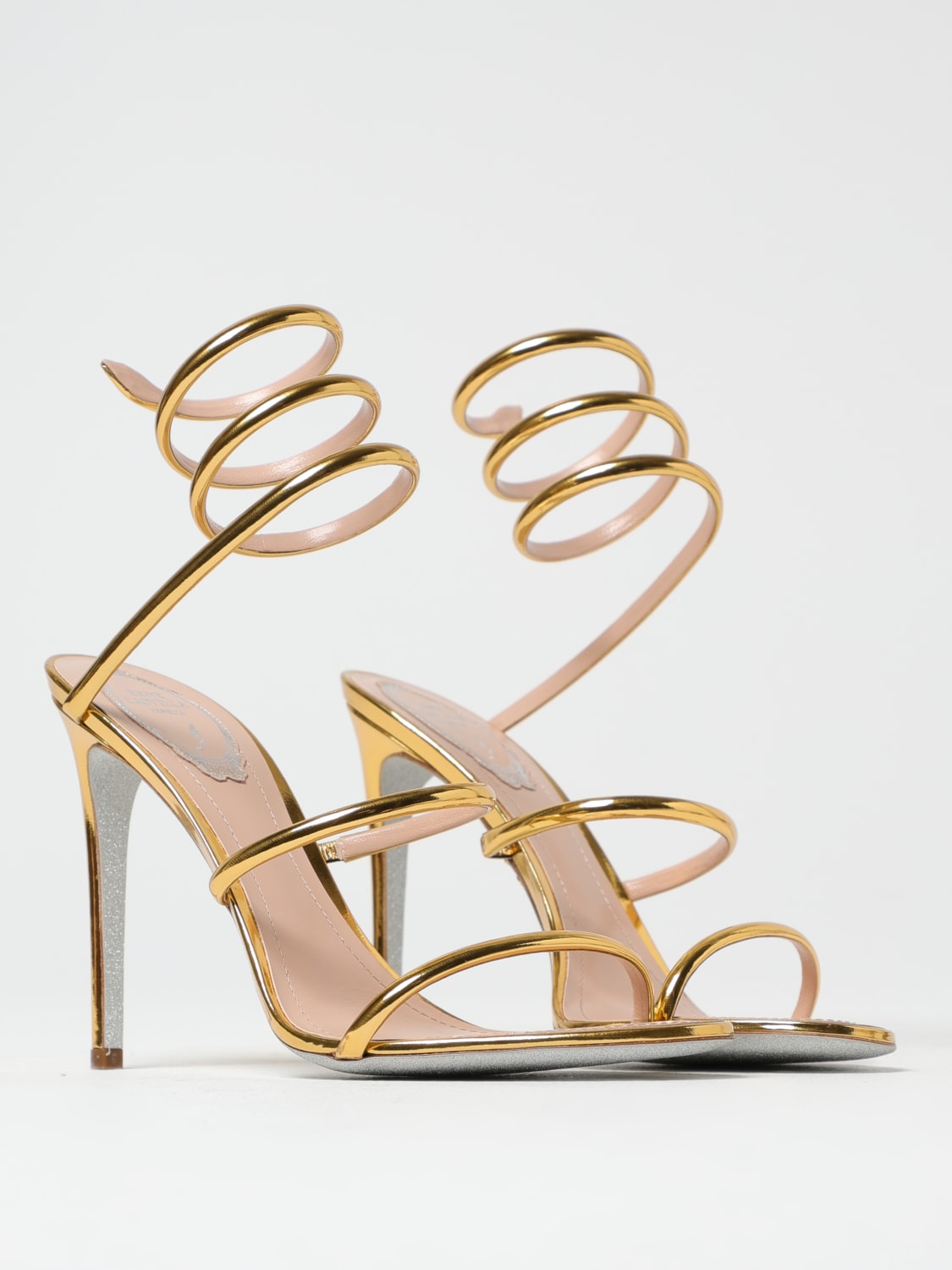 サンダル・ミュール Rene Caovilla Rene Caovilla Sandals (C12351105 0001L018) Jeweled sandals with crystals and gems | René Caovilla®