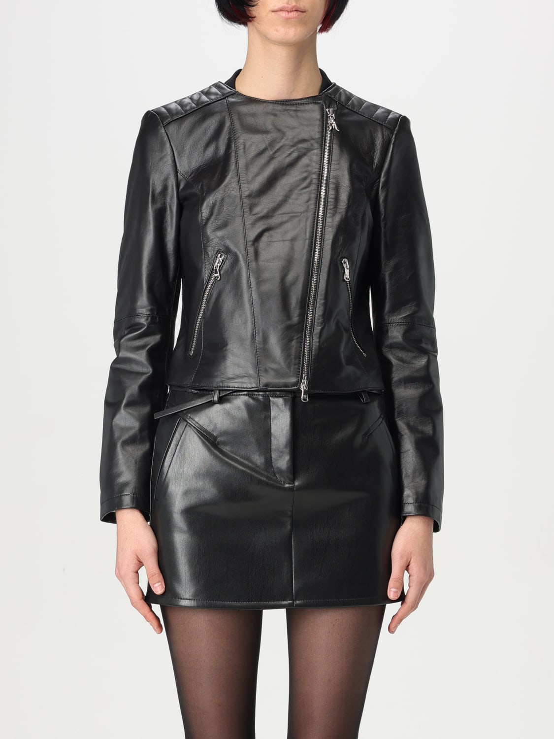 PATRIZIA PEPE JACKET: Jacket woman Patrizia Pepe, Black - Img 1
