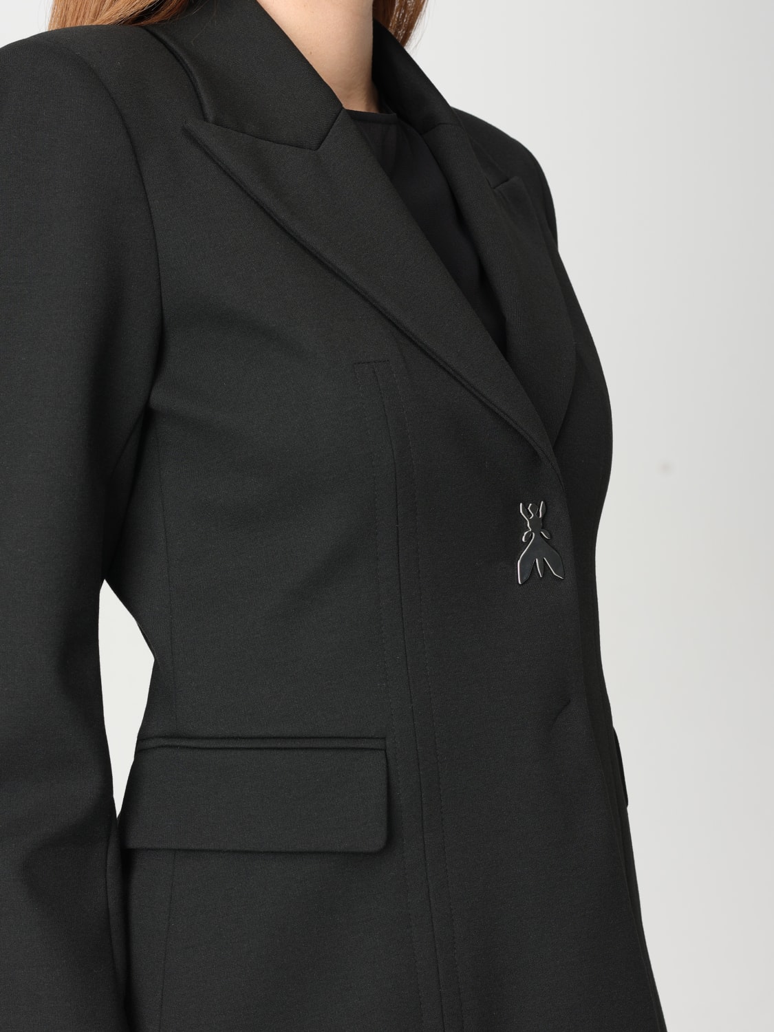 PATRIZIA PEPE JACKET: Blazer woman Patrizia Pepe, Black - Img 3
