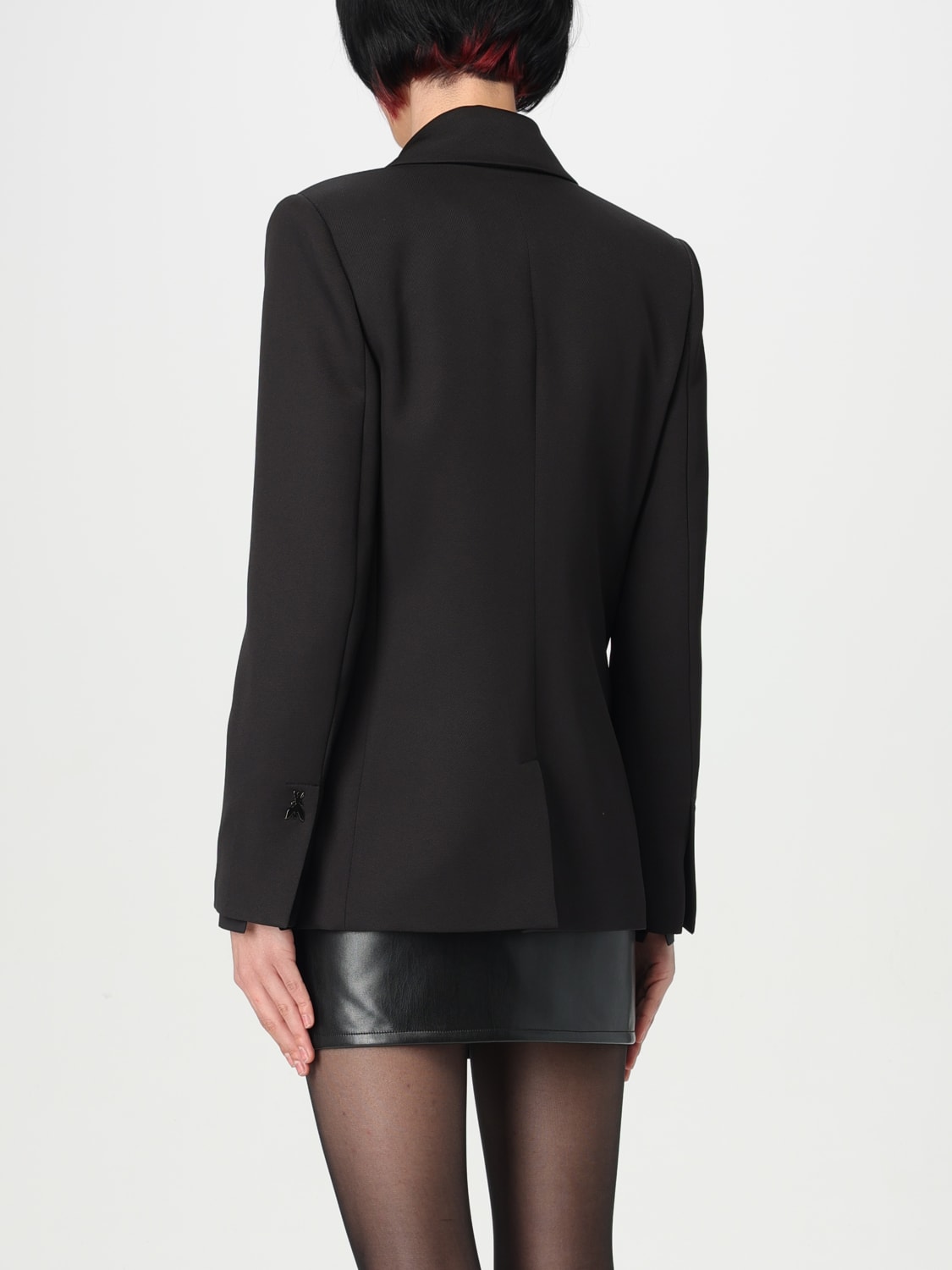 PATRIZIA PEPE AMERICANA: Americana mujer Patrizia Pepe, Negro - Img 3