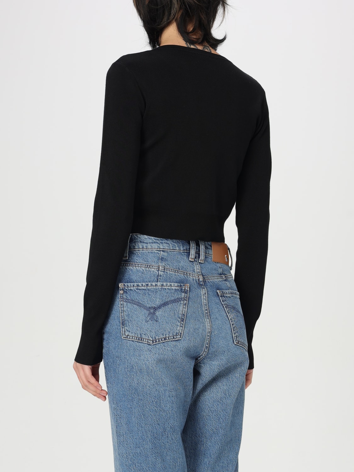 PATRIZIA PEPE PULL: Pull femme Patrizia Pepe, Noir - Img 2