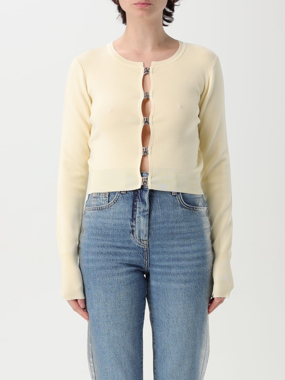 PATRIZIA PEPE SWEATER: Sweater woman Patrizia Pepe, Yellow Cream - Img 1