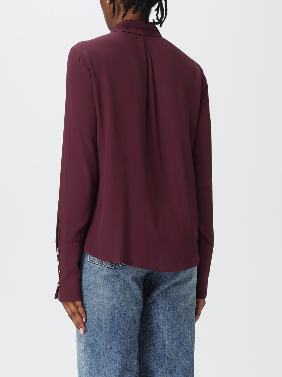 PATRIZIA PEPE CHEMISE: Chemise femme Patrizia Pepe, Violet - Img 2