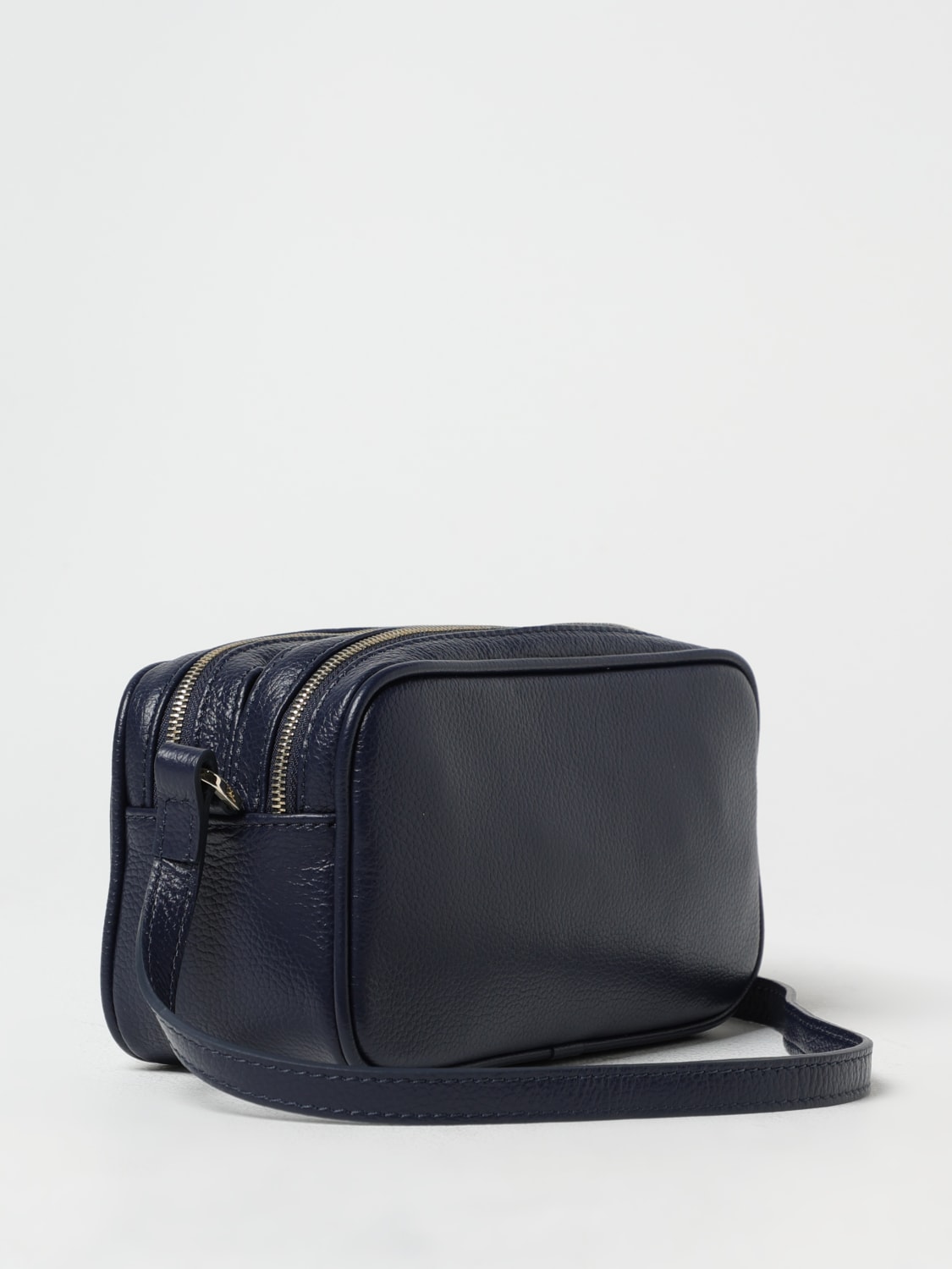 PATRIZIA PEPE BORSA MINI: Borsa Fly Patrizia Pepe in pelle a grana , Blue - Img 2