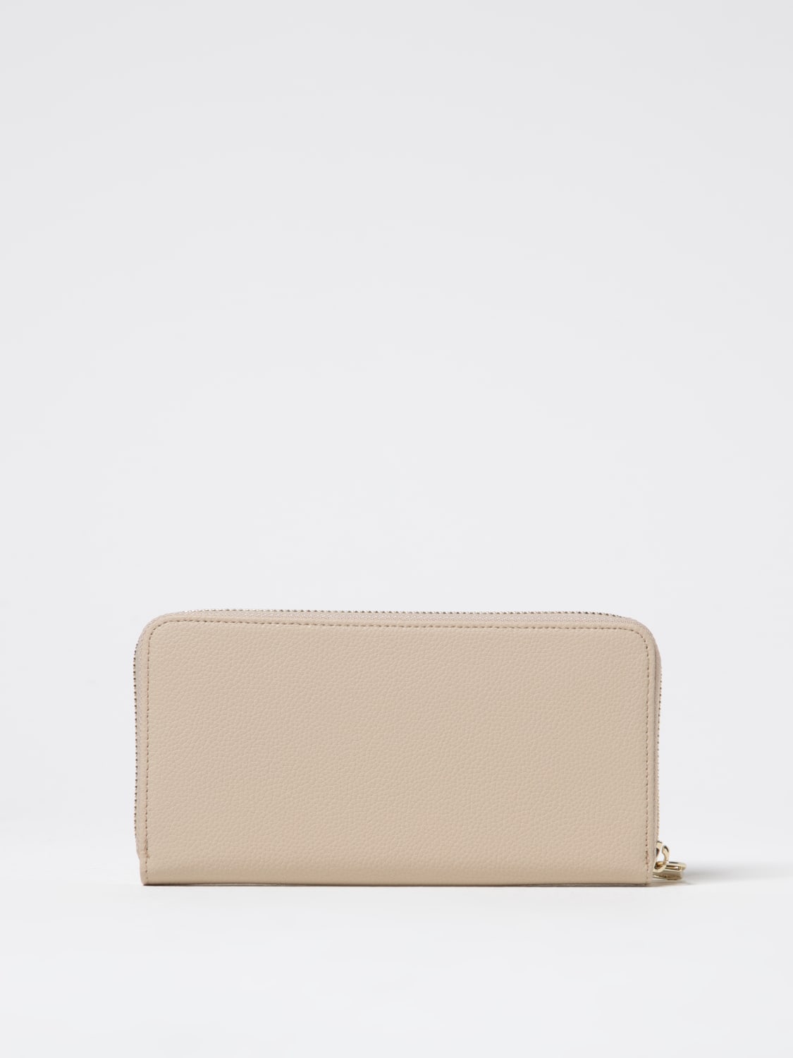PATRIZIA PEPE PORTAFOGLIO: Portafoglio Patrizia Pepe in pelle a grana , Beige - Img 3