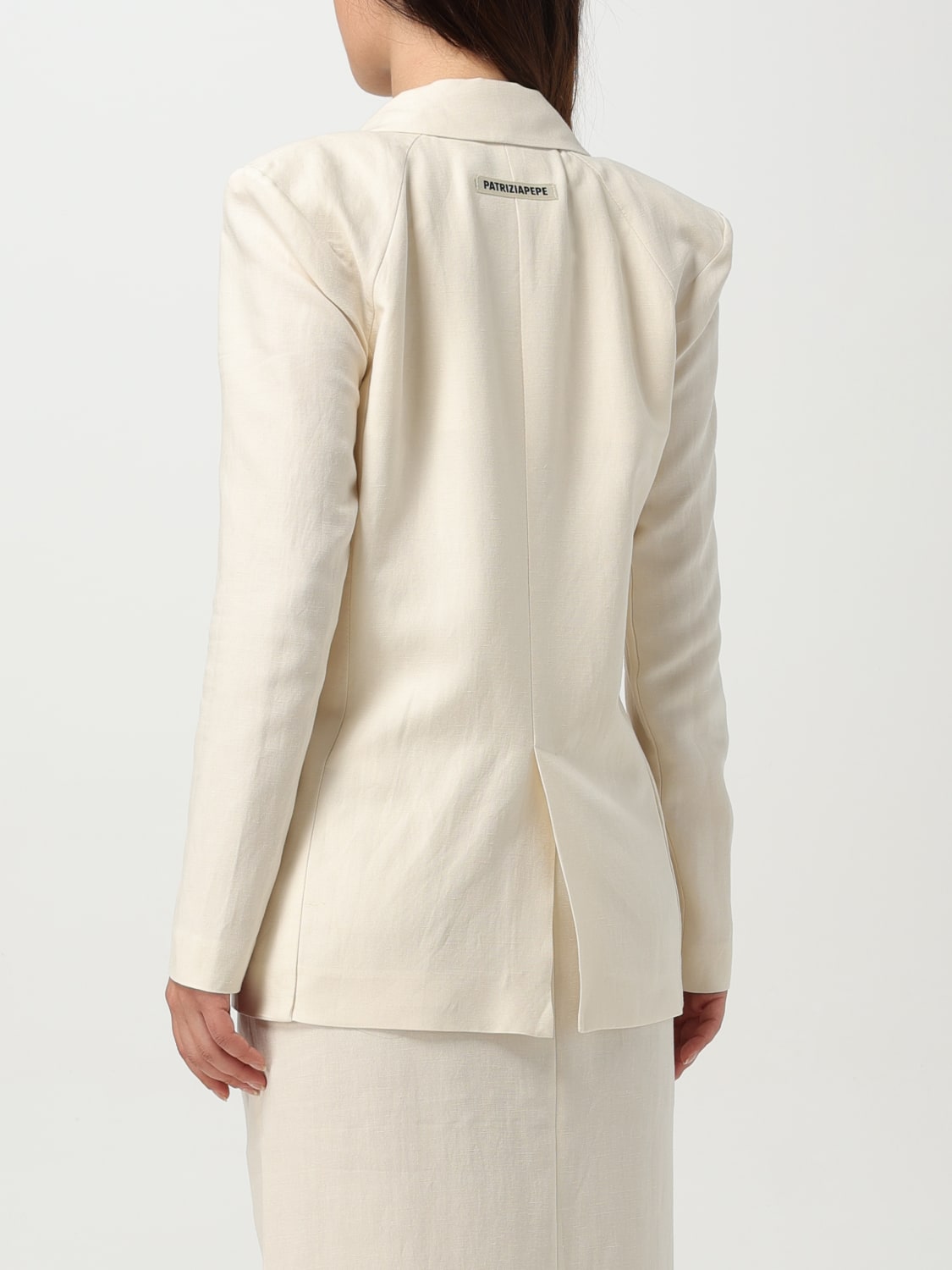 PATRIZIA PEPE JACKE: Blazer damen Patrizia Pepe, Natural - Img 3
