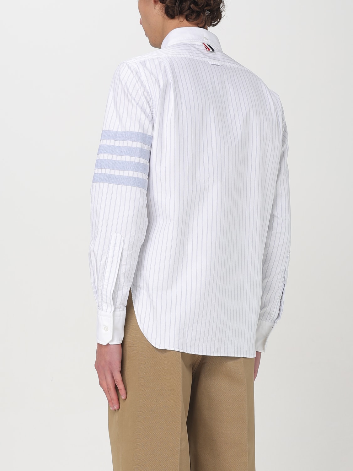 THOM BROWNE SHIRT: Shirt men Thom Browne, Sky Blue - Img 3
