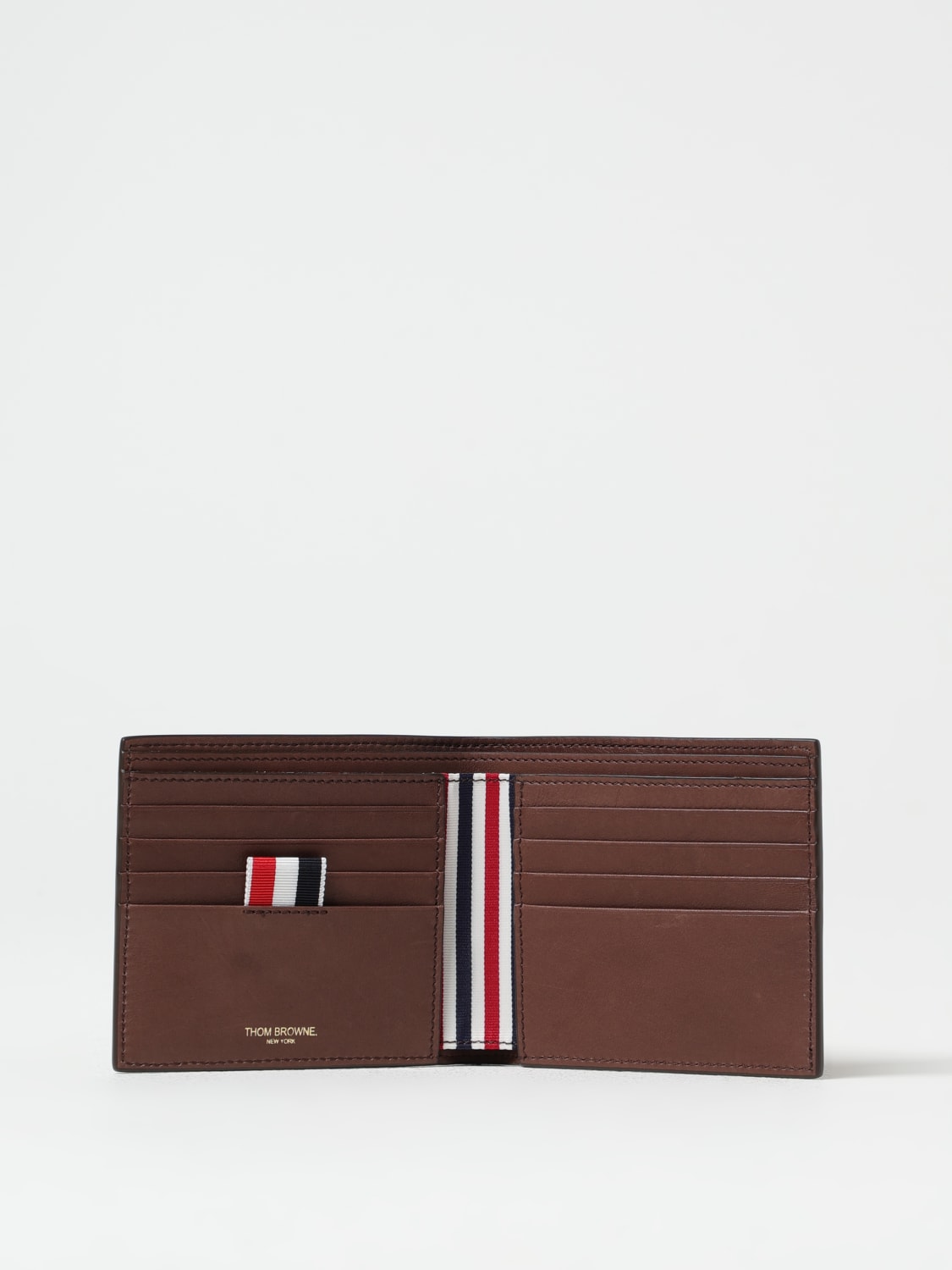 THOM BROWNE WALLET: Wallet men Thom Browne, Leather - Img 2