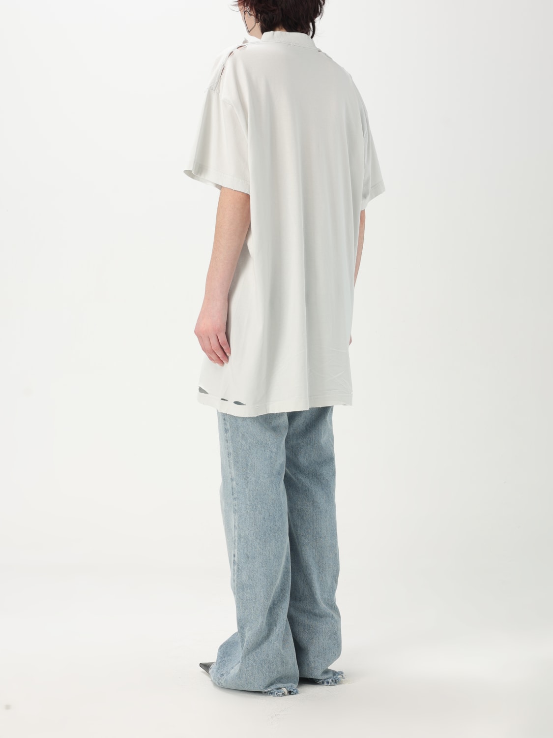 BALENCIAGA CAMISETA: Camiseta mujer Balenciaga, Negro - Img 3