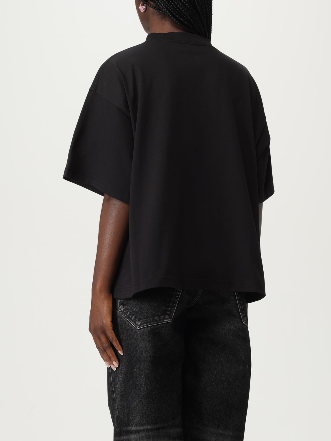 BALENCIAGA T-SHIRT: T-shirt woman Balenciaga, Black - Img 3