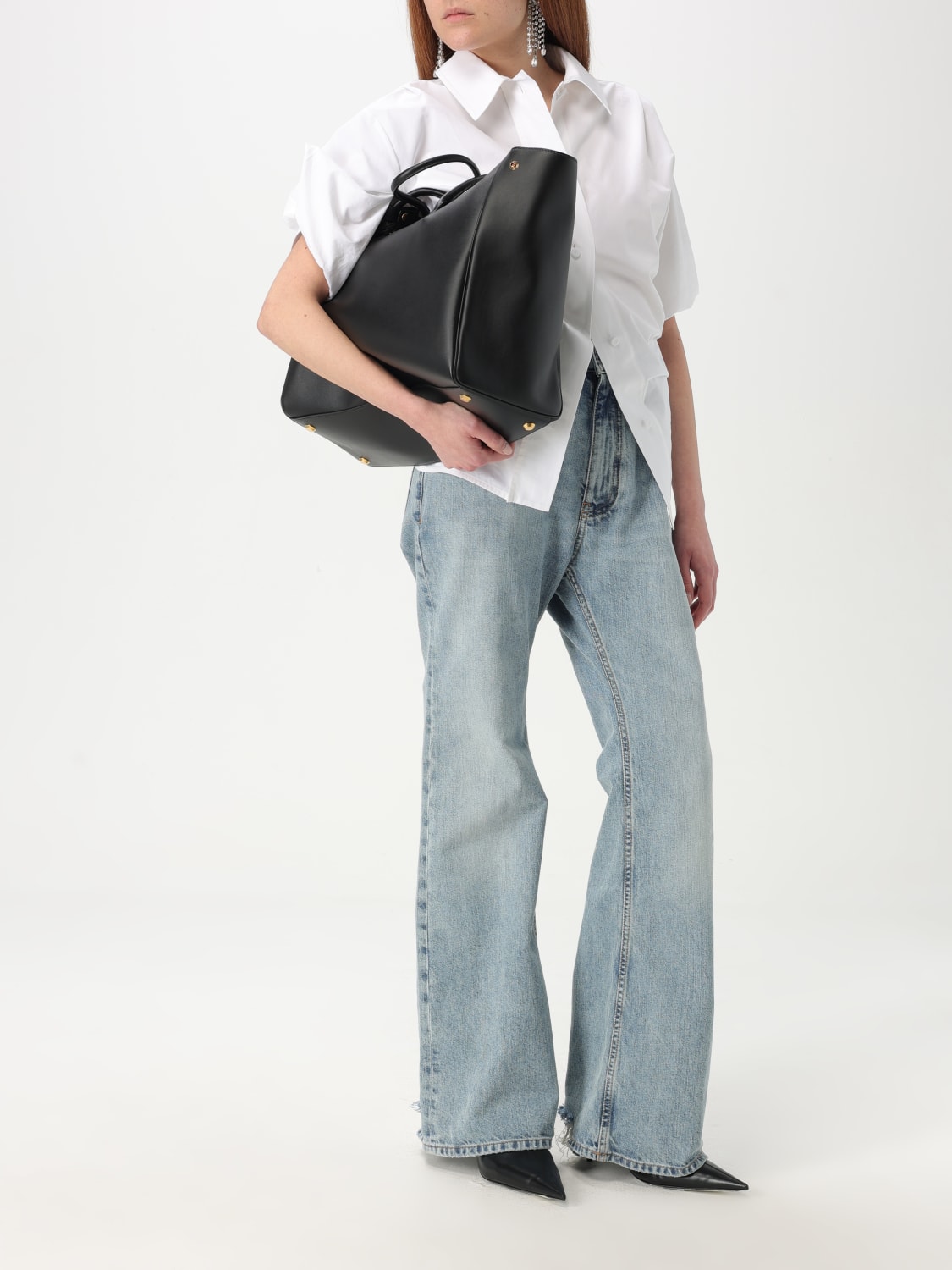 BALENCIAGA TOTE BAG: Shoulder bag woman Balenciaga, Black - Img 2