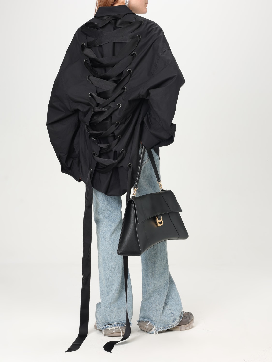 BALENCIAGA SHOULDER BAG: Shoulder bag woman Balenciaga, Black - Img 2