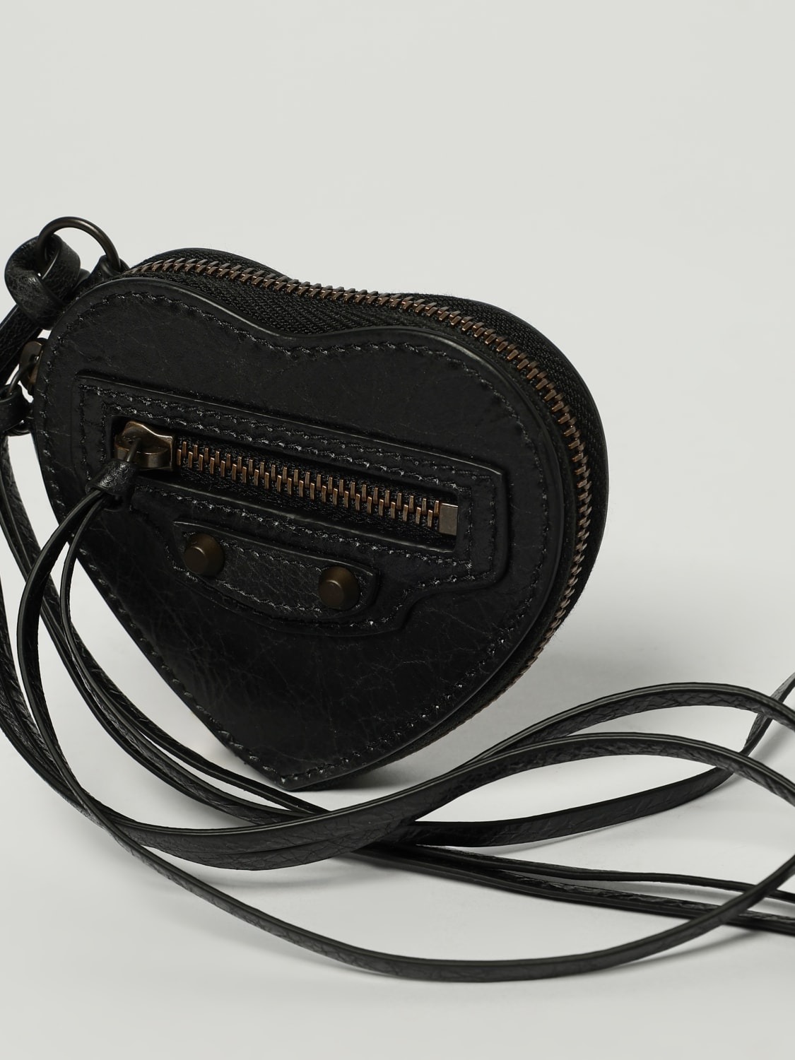 BALENCIAGA KEY CHAIN: Key chain woman Balenciaga, Black - Img 5