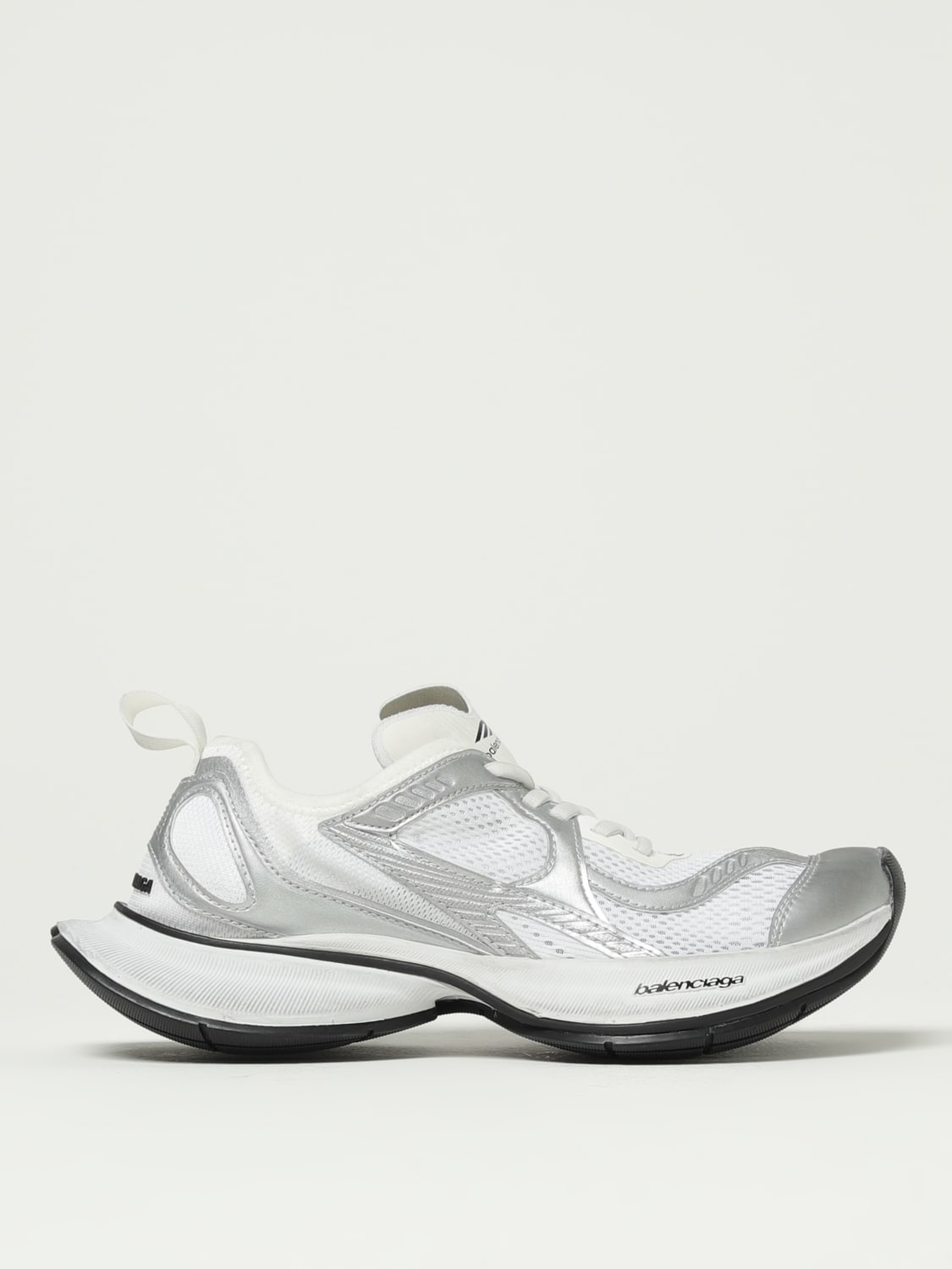 スニーカー BALENCIAGA Women Sneakers 793944WFLGY9100 White Women's Circuit Sneaker in White/silver | Balenciaga US