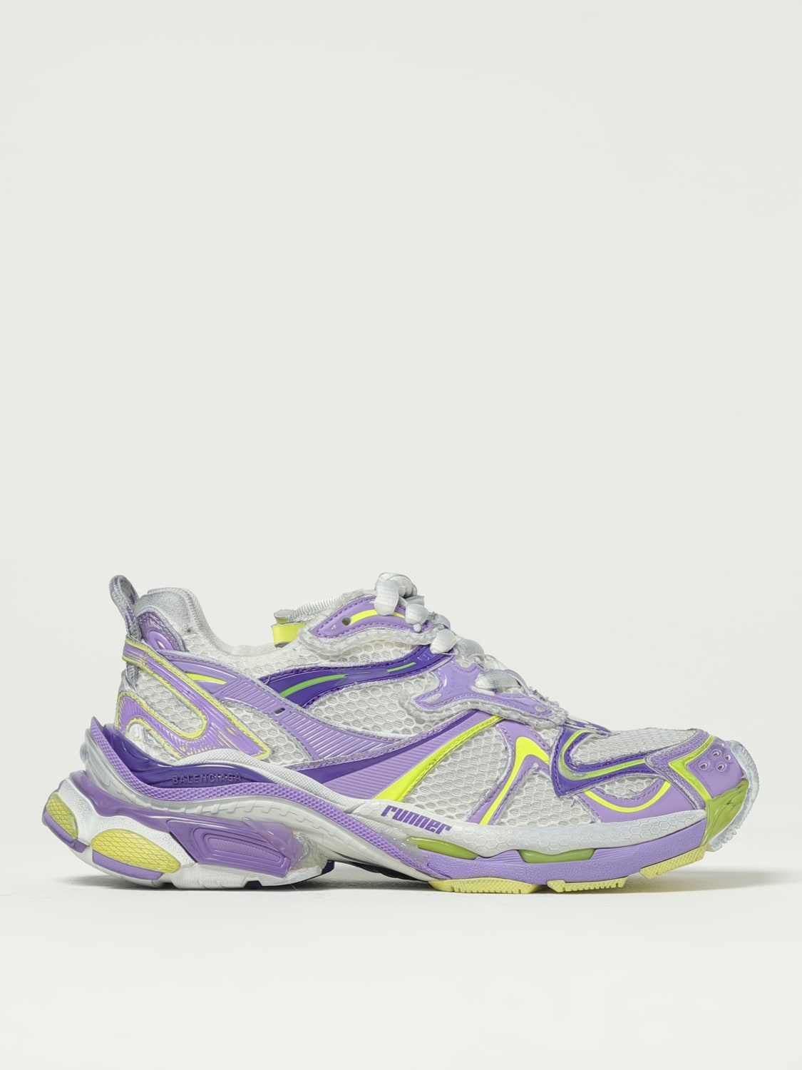 スニーカー BALENCIAGA Women Sneakers 779064 W3RXP 9570 PURPLE Buy Balenciaga Wmns Runner Sneaker 'Lilac Purple' - 779064