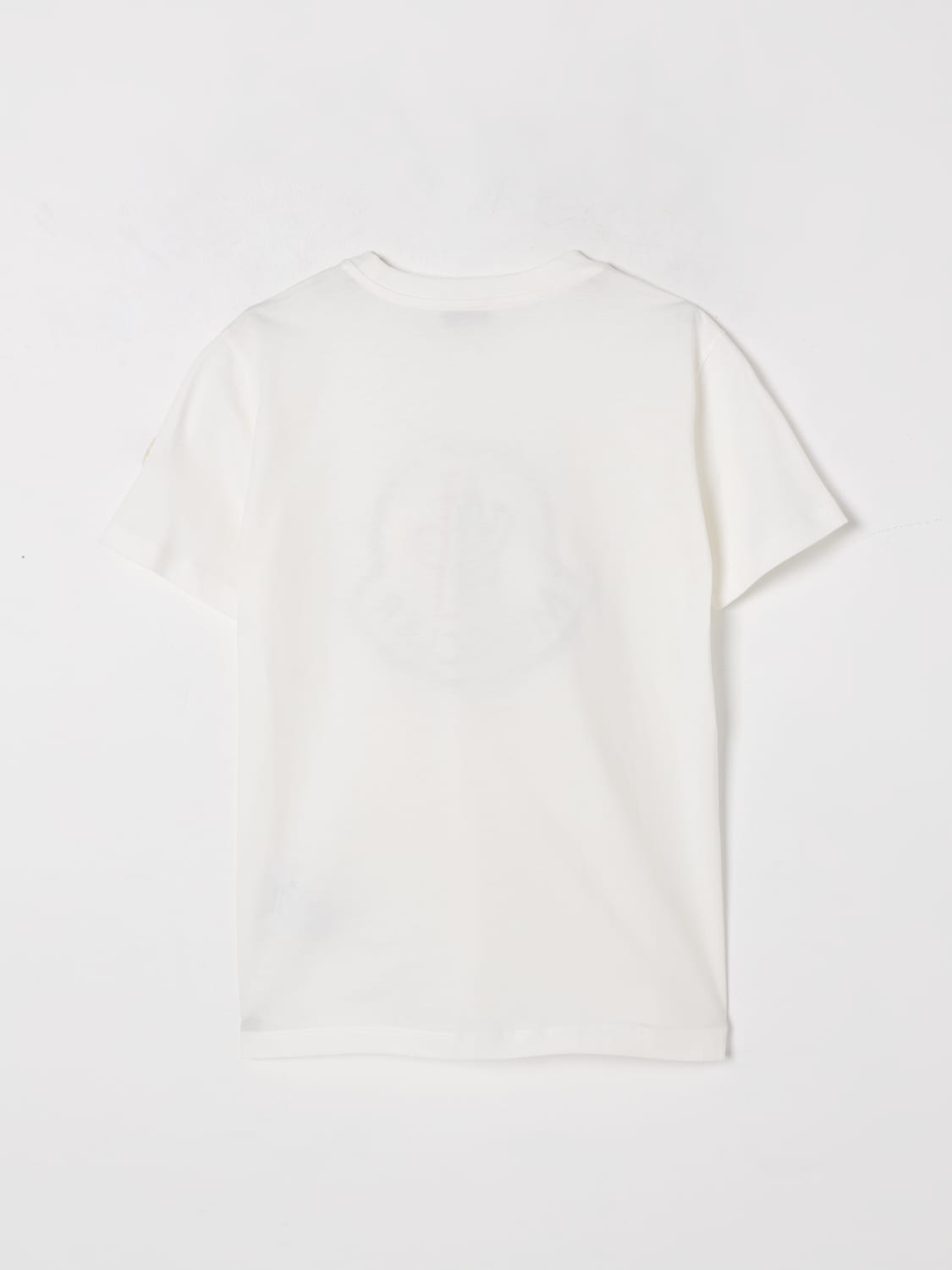 MONCLER CAMISETA: Camiseta niños Moncler, Blanco - Img 2