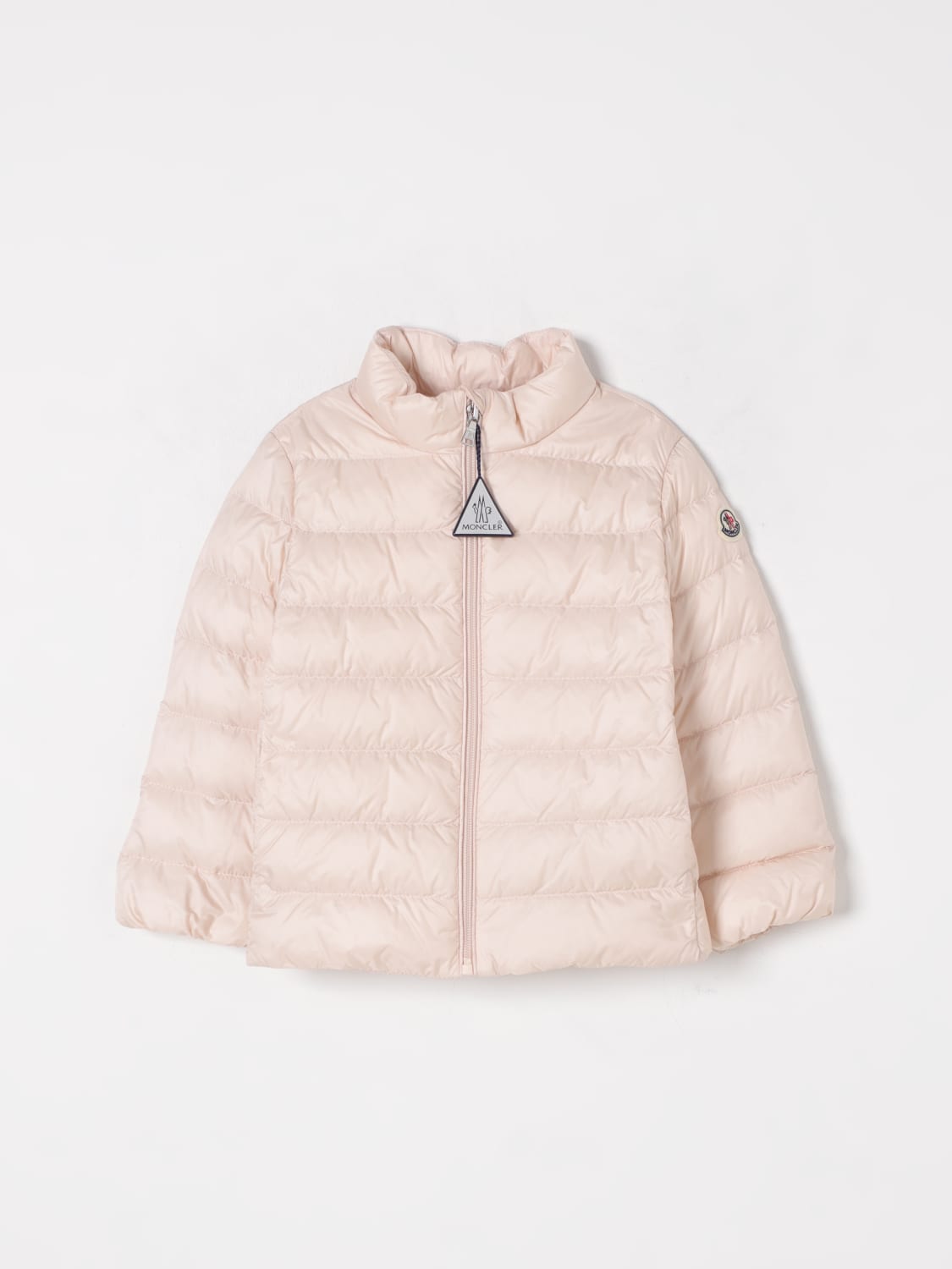 MONCLER JACKET: Jacket kids Moncler, Pink - Img 1