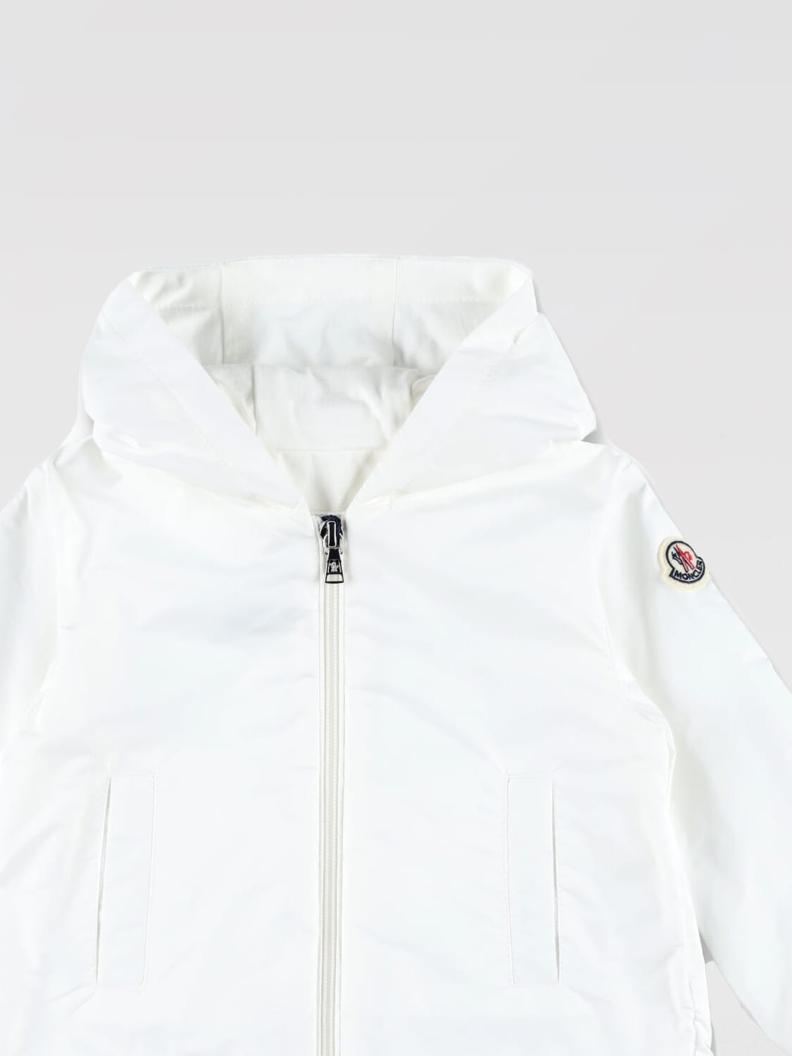 MONCLER JACKET: Jacket kids Moncler, White - Img 3