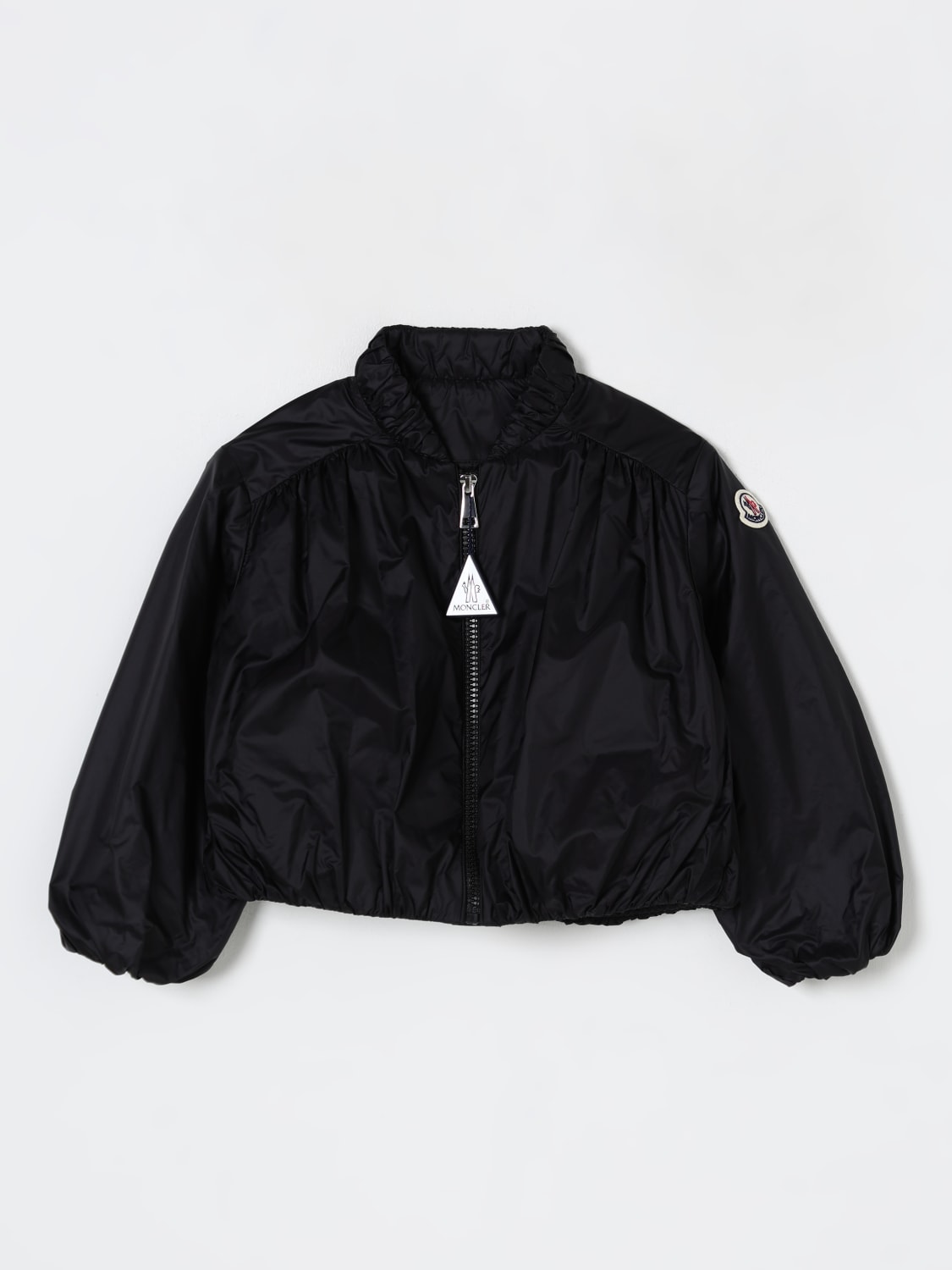 MONCLER JACKE: Jacke kinder Moncler, Schwarz - Img 1