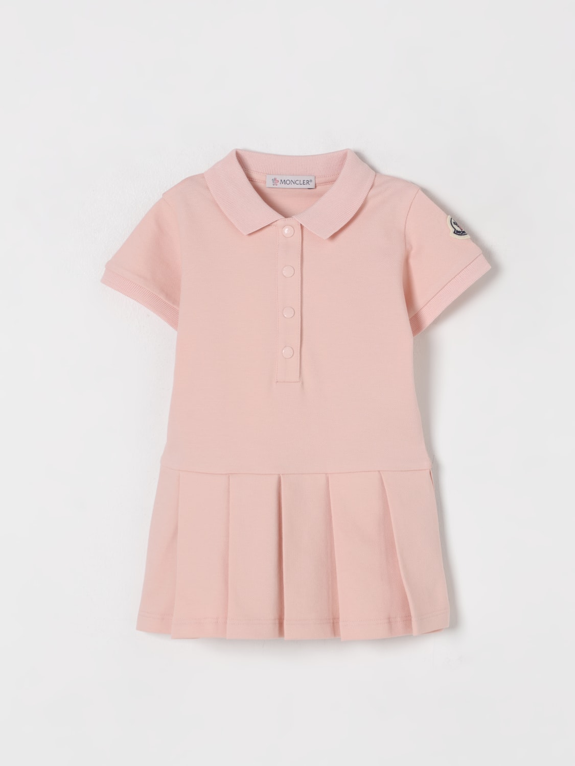 MONCLER ROMPER: Romper kids Moncler, Pink - Img 1