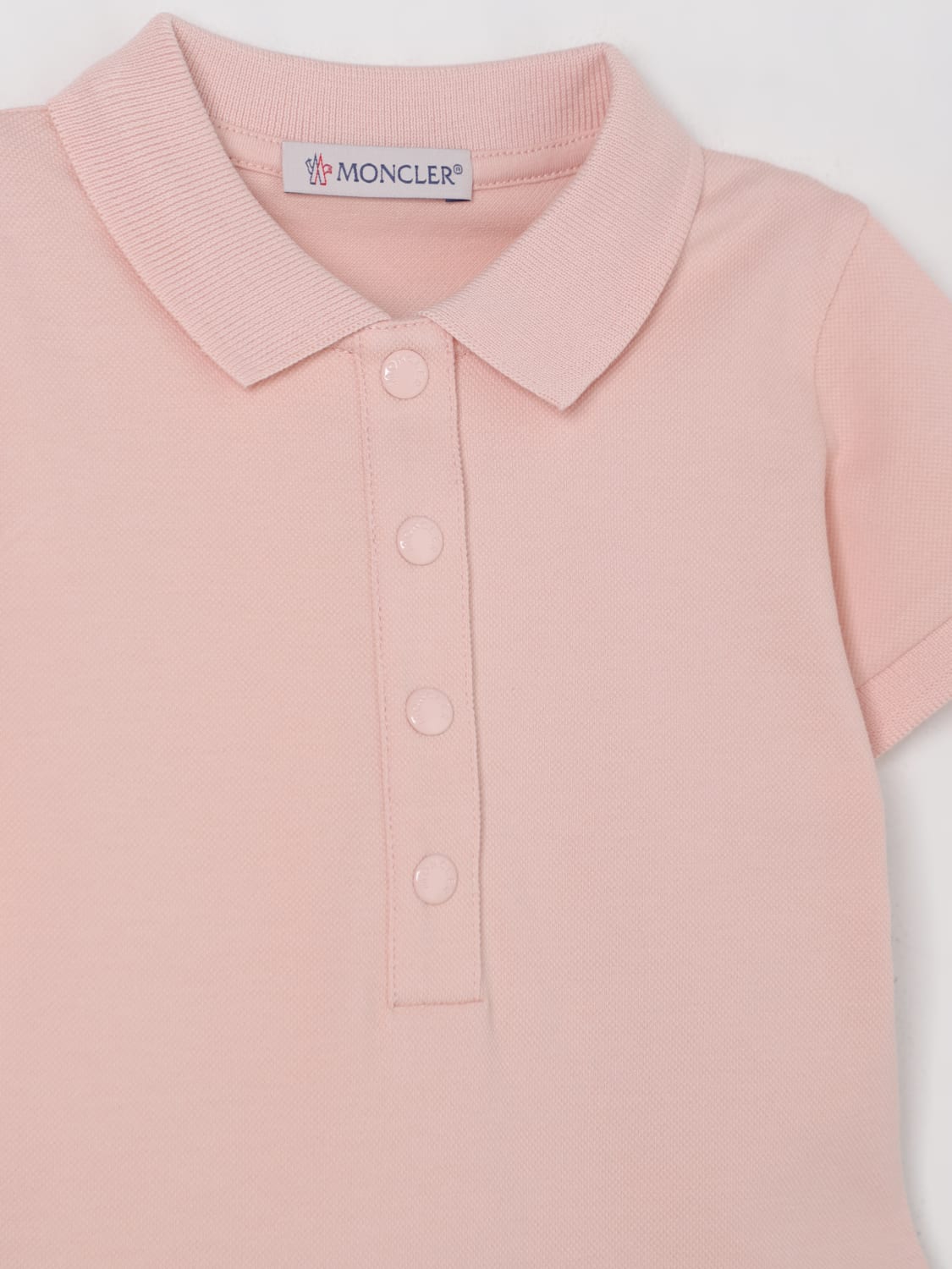 MONCLER ROMPER: Romper kids Moncler, Pink - Img 3