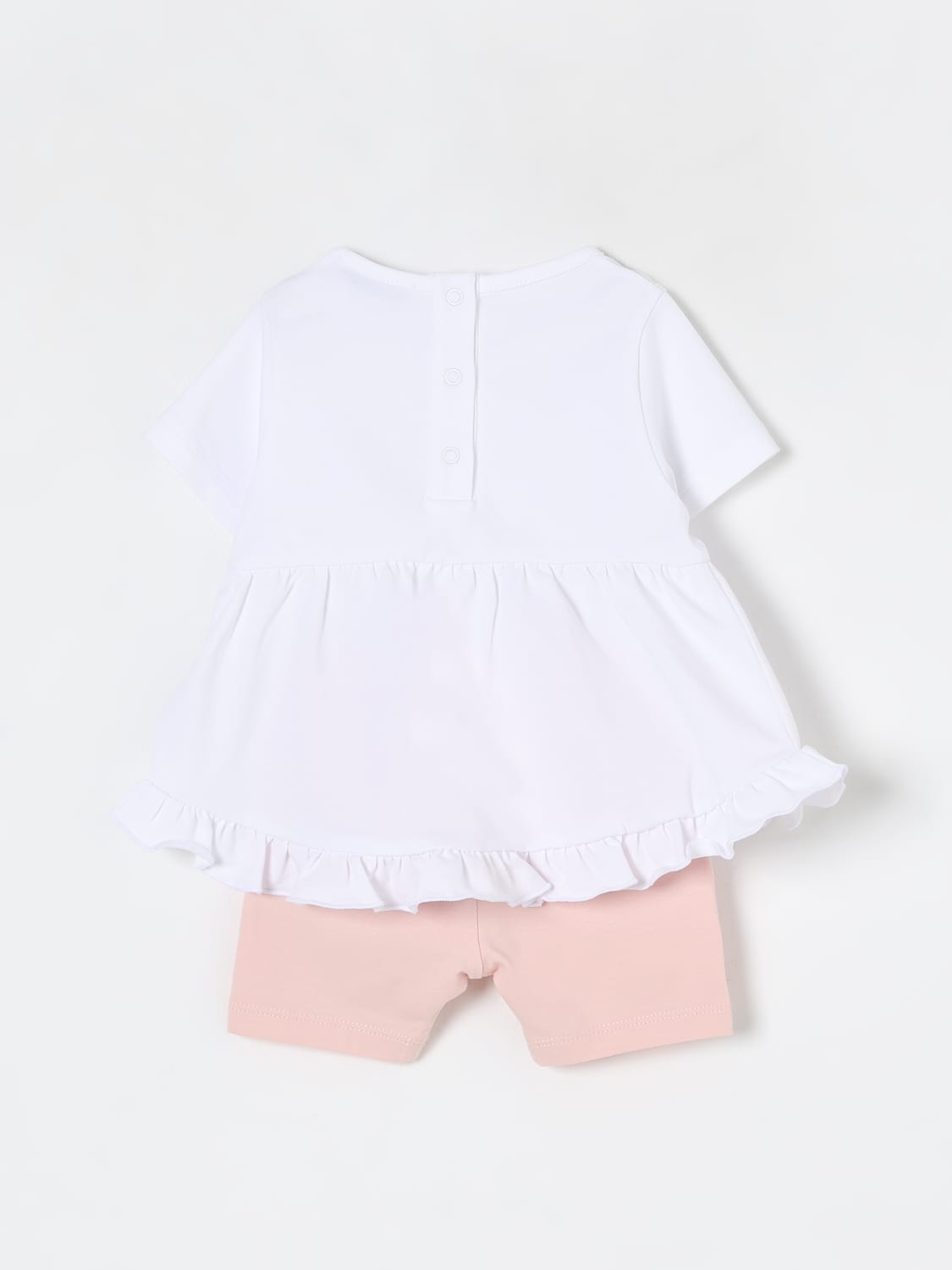 MONCLER JUMPSUIT: Jumpsuit kids Moncler, White - Img 2