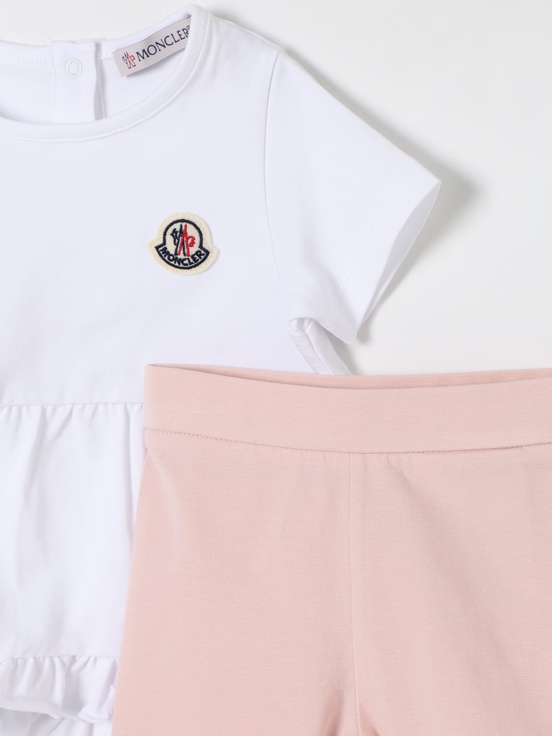 MONCLER JUMPSUIT: Jumpsuit kids Moncler, White - Img 3