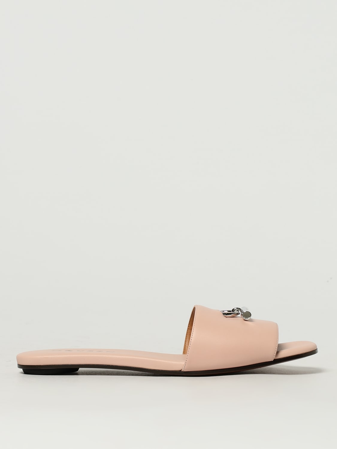 MCQUEEN HEELED SANDAL: Shoes woman McQueen, Blush Pink - Img 1