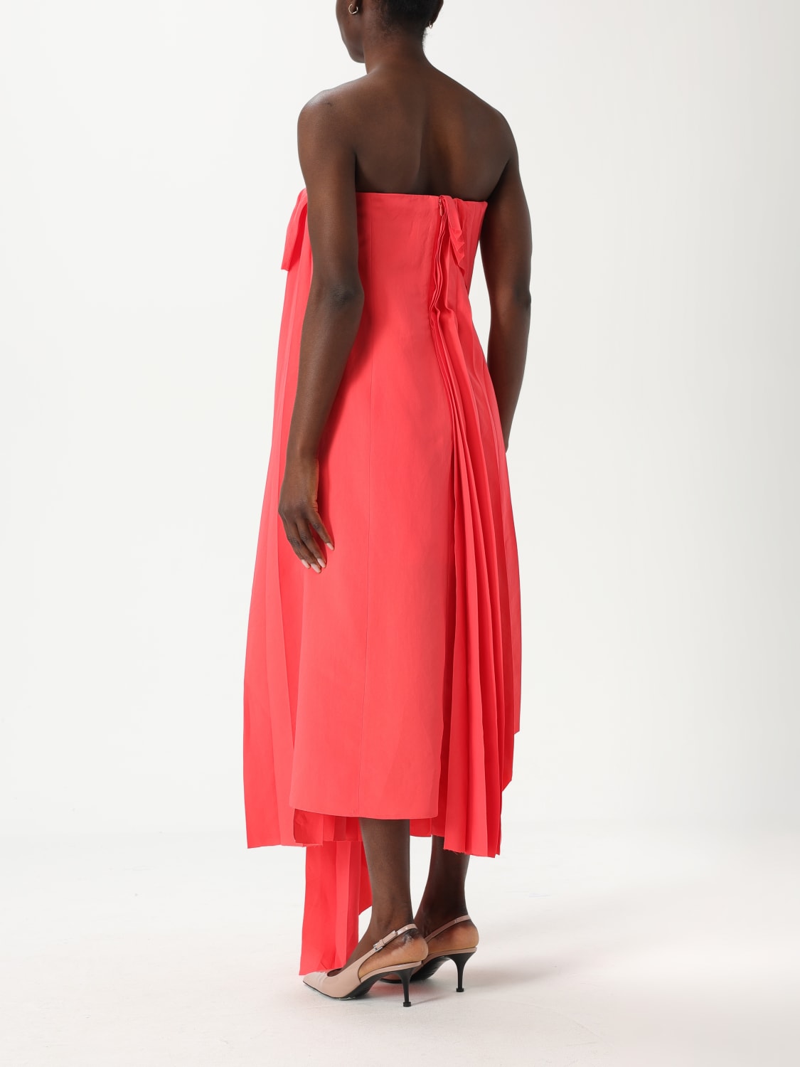 MCQUEEN KLEID: Kleider damen McQueen, Korall - Img 2